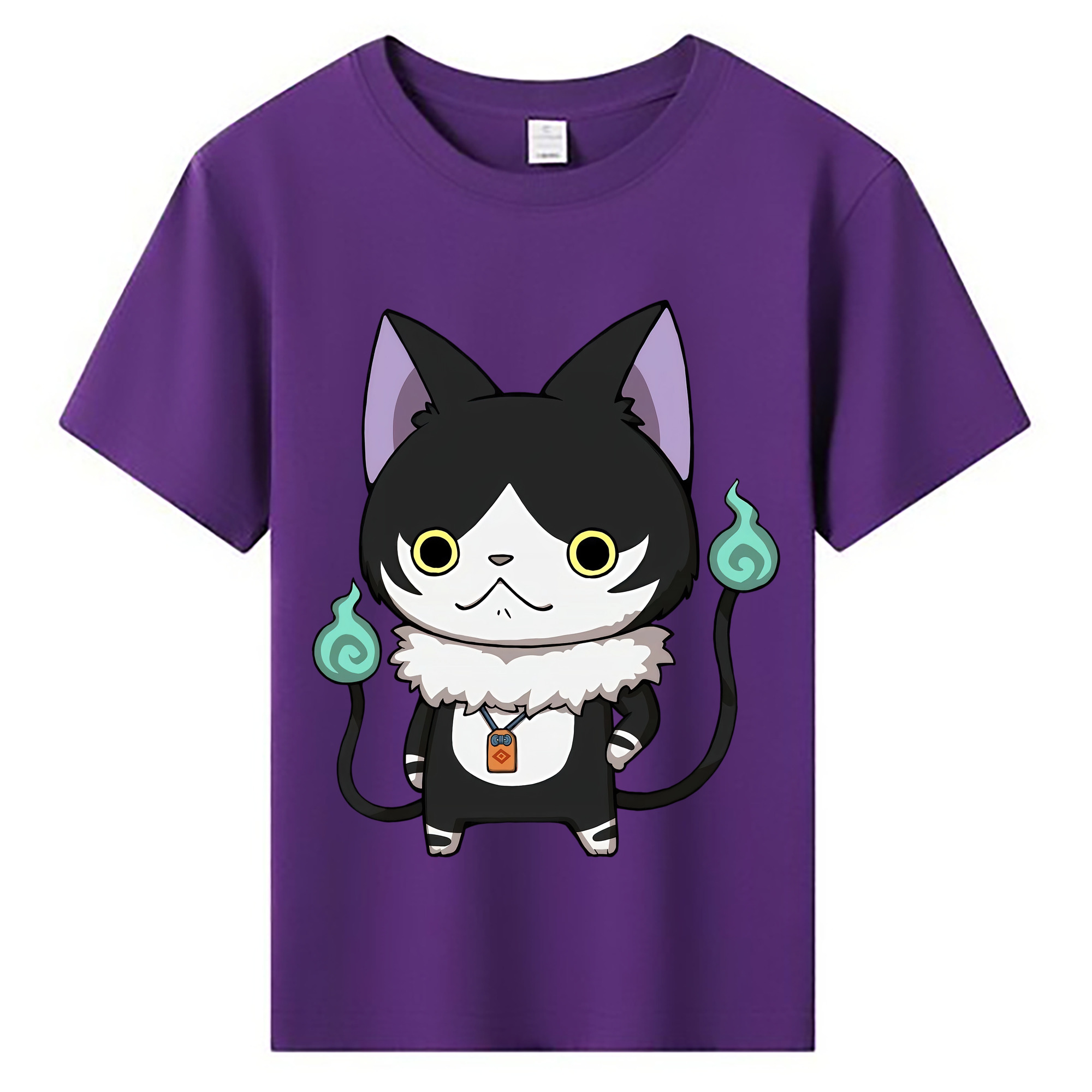 （画像用） 妖怪ウォッチ Yo-kai Watch 綿100％キッズTシャツ（フロントプリント）