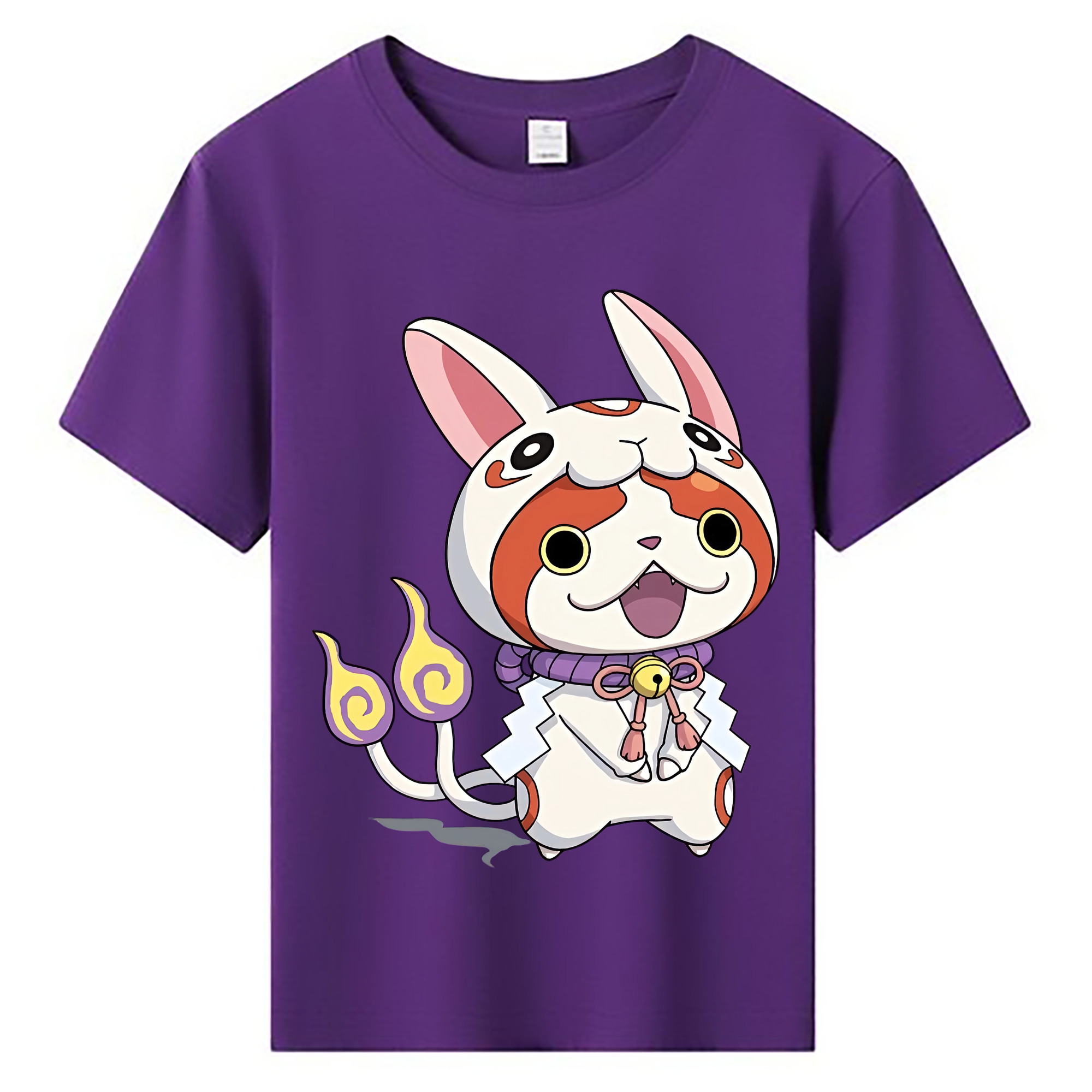（画像用） 妖怪ウォッチ Yo-kai Watch 綿100％キッズTシャツ（フロントプリント）
