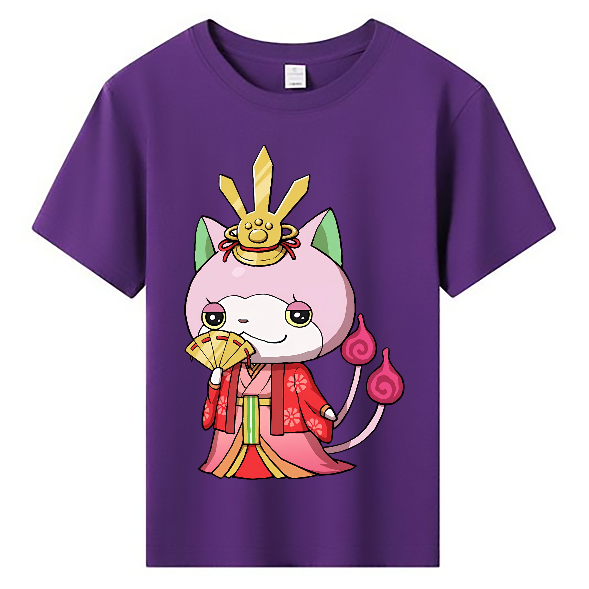 （画像用） 妖怪ウォッチ Yo-kai Watch 綿100％キッズTシャツ（フロントプリント）
