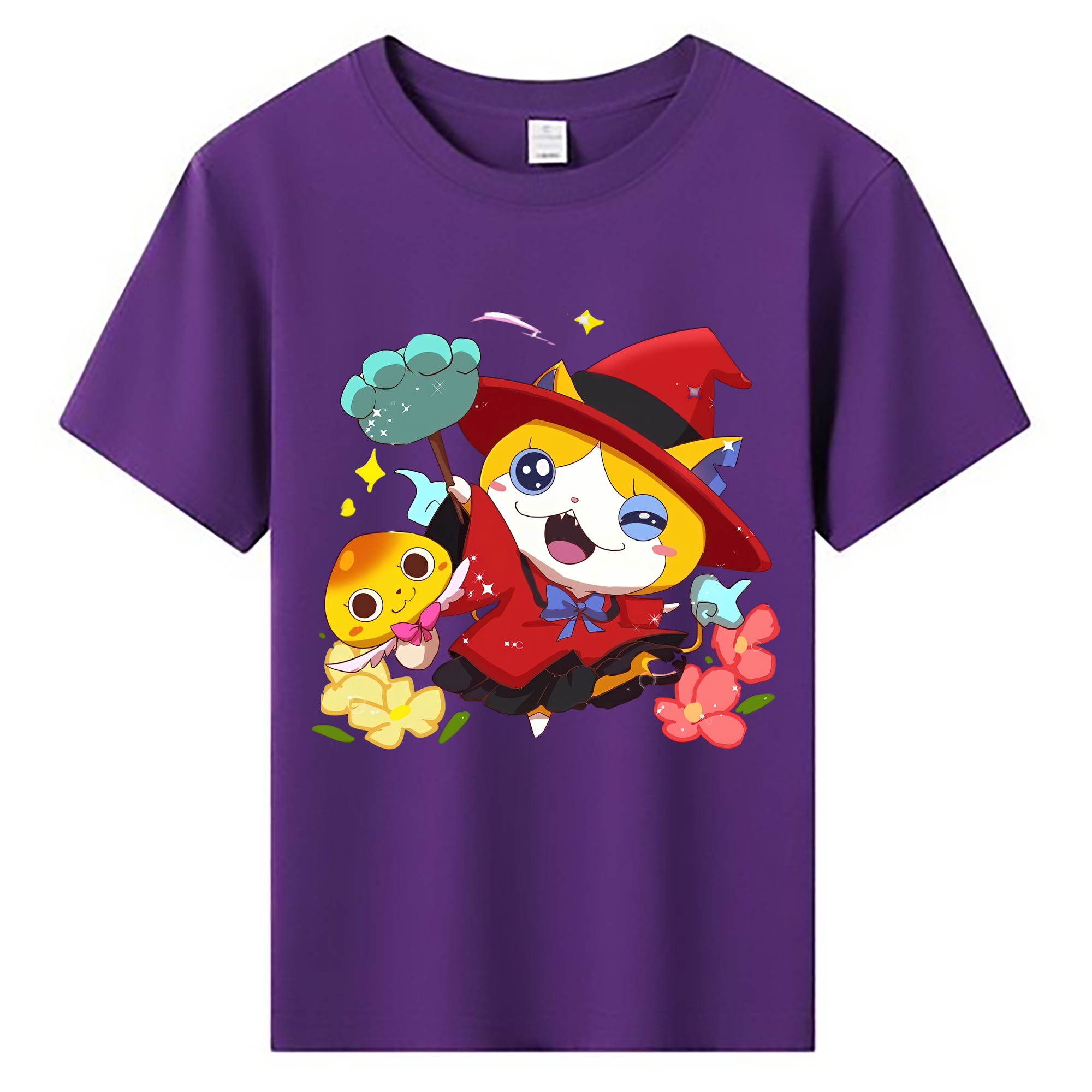 （画像用） 妖怪ウォッチ Yo-kai Watch 綿100％キッズTシャツ（フロントプリント）
