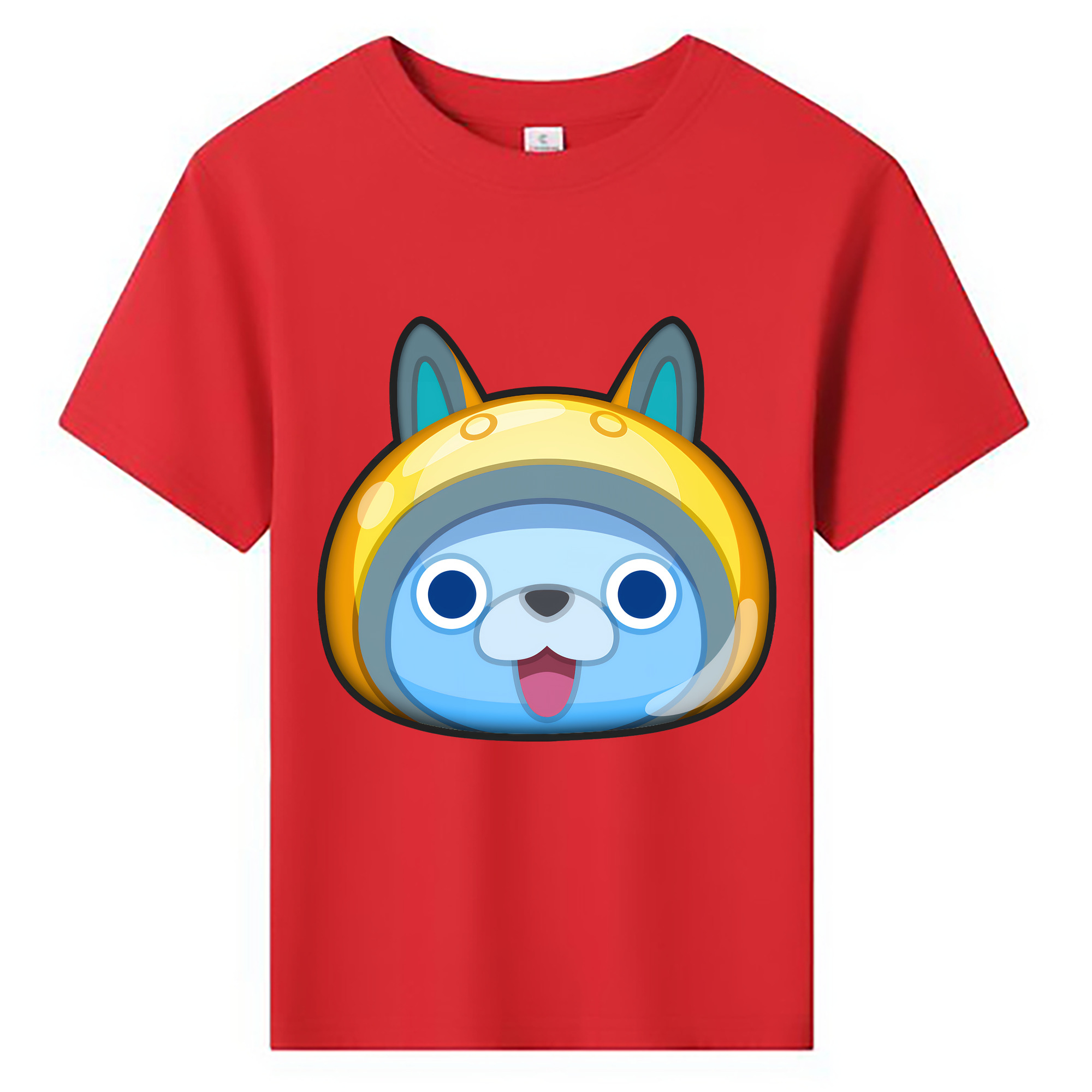 （画像用） 妖怪ウォッチ Yo-kai Watch 綿100％キッズTシャツ（フロントプリント）