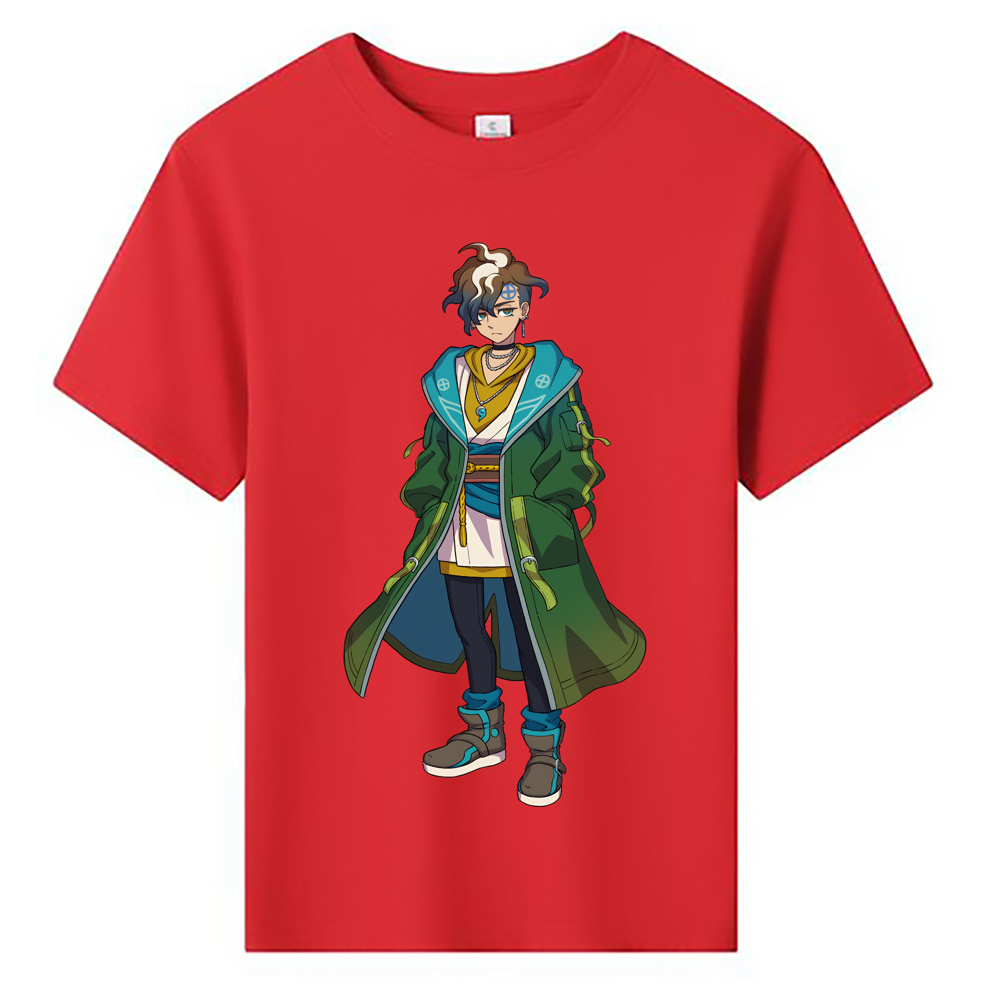 （画像用） 妖怪ウォッチ Yo-kai Watch 綿100％キッズTシャツ（フロントプリント）