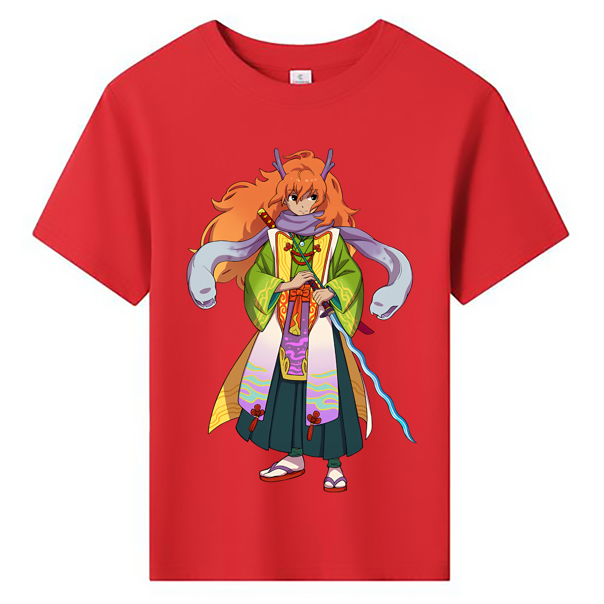 （画像用） 妖怪ウォッチ Yo-kai Watch 綿100％キッズTシャツ（フロントプリント）