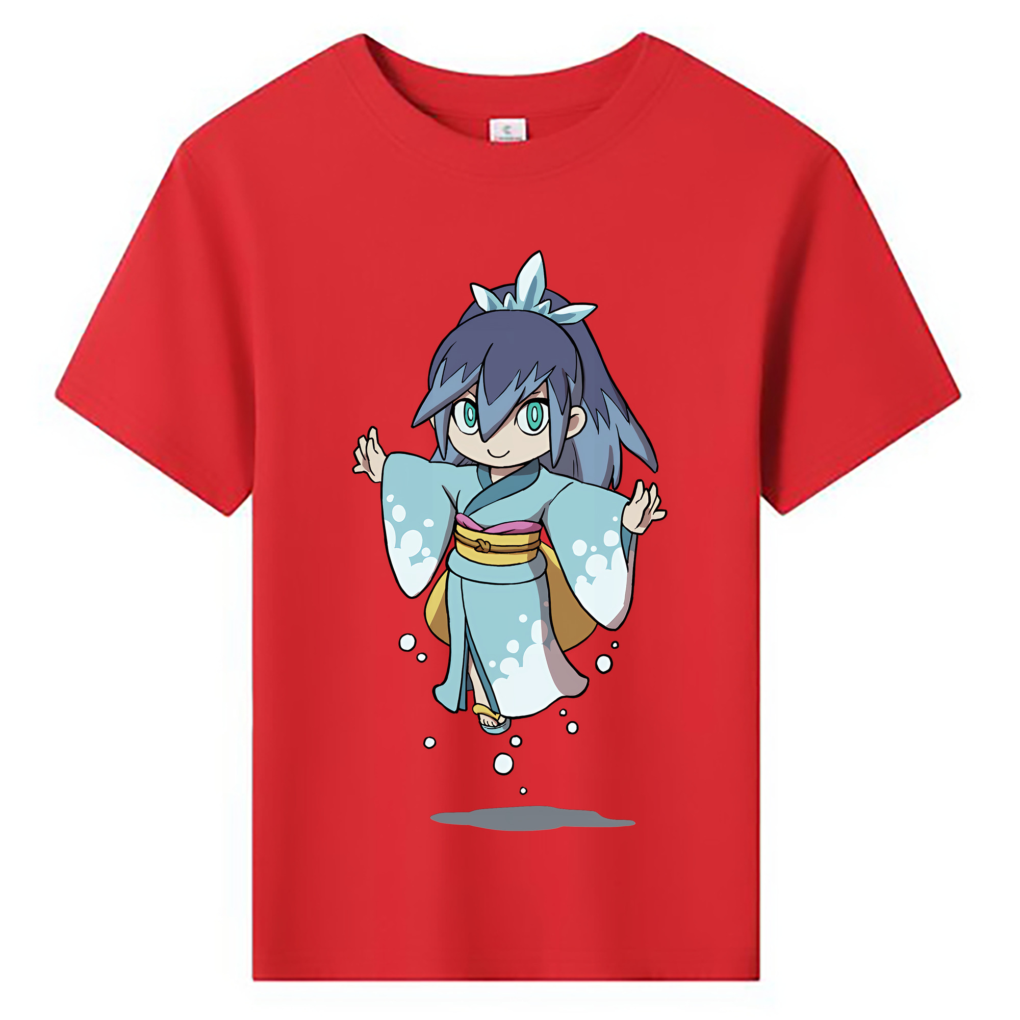 （画像用） 妖怪ウォッチ Yo-kai Watch 綿100％キッズTシャツ（フロントプリント）