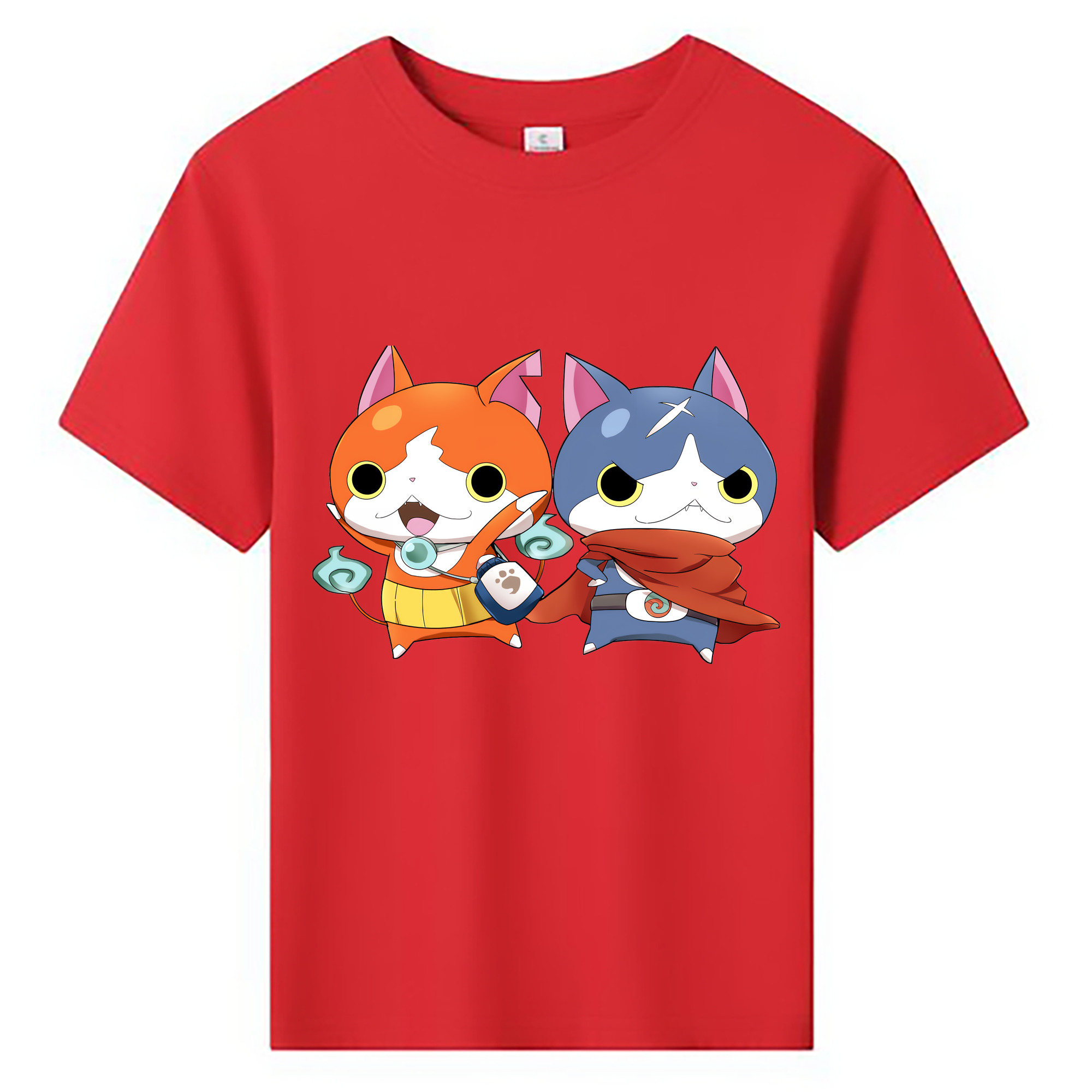 （画像用） 妖怪ウォッチ Yo-kai Watch 綿100％キッズTシャツ（フロントプリント）