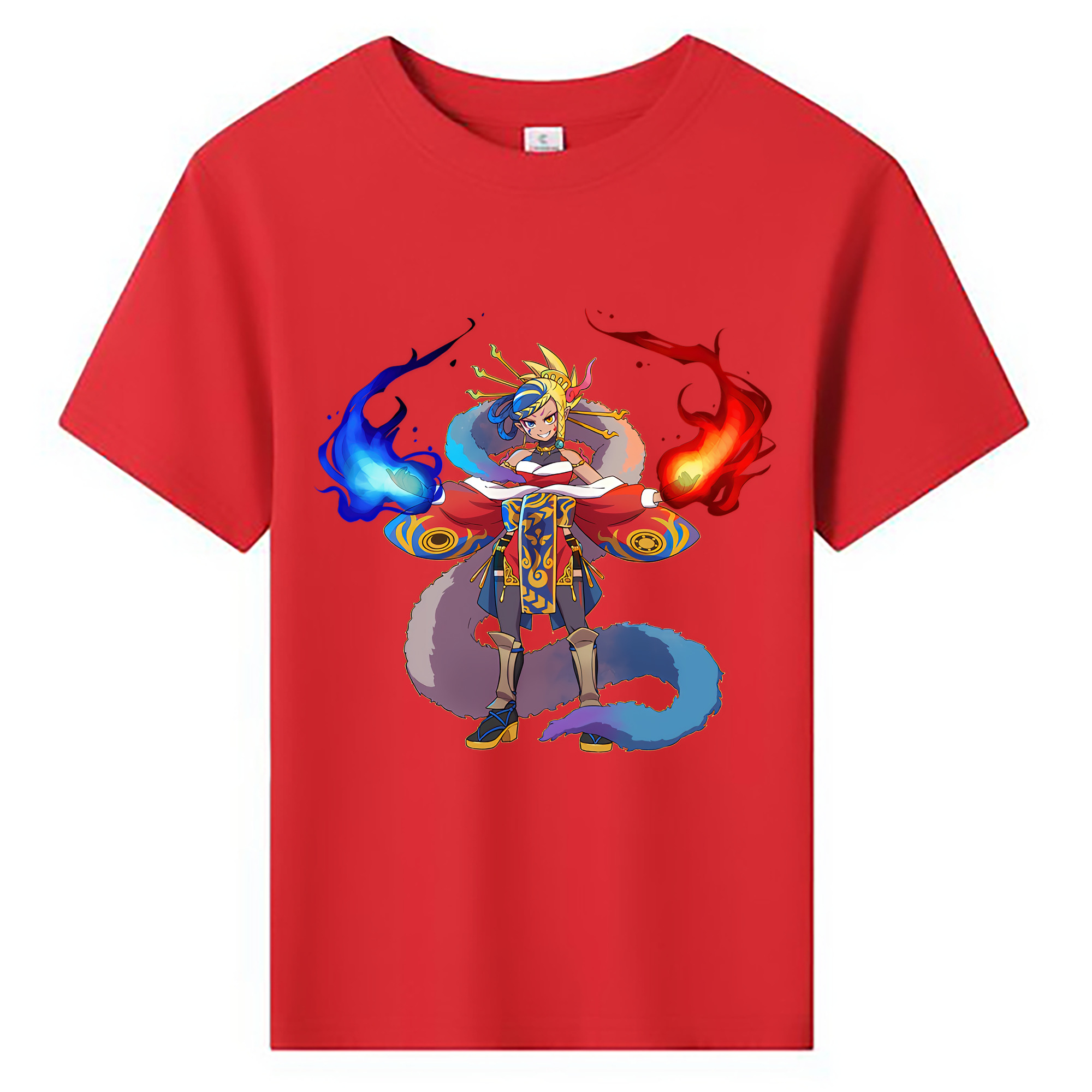 （画像用） 妖怪ウォッチ Yo-kai Watch 綿100％キッズTシャツ（フロントプリント）