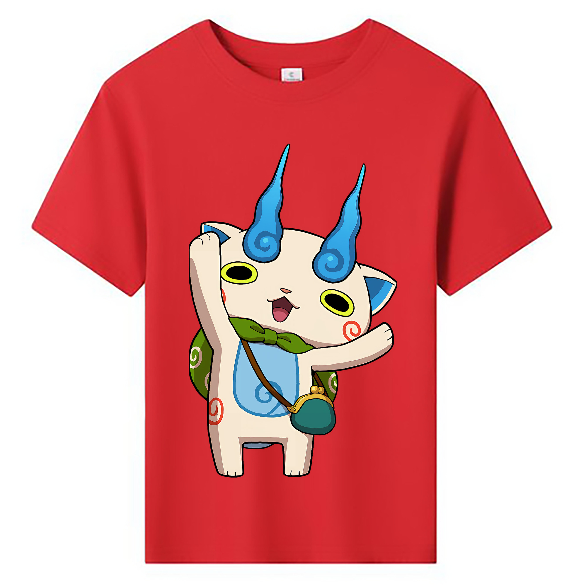 （画像用） 妖怪ウォッチ Yo-kai Watch 綿100％キッズTシャツ（フロントプリント）