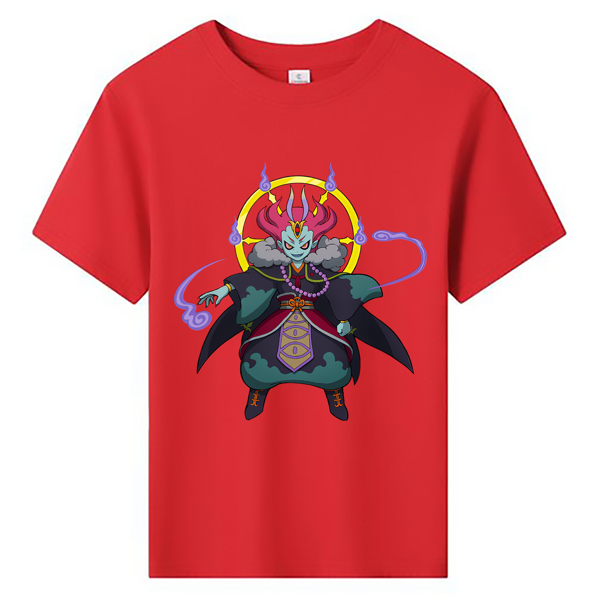 （画像用） 妖怪ウォッチ Yo-kai Watch 綿100％キッズTシャツ（フロントプリント）