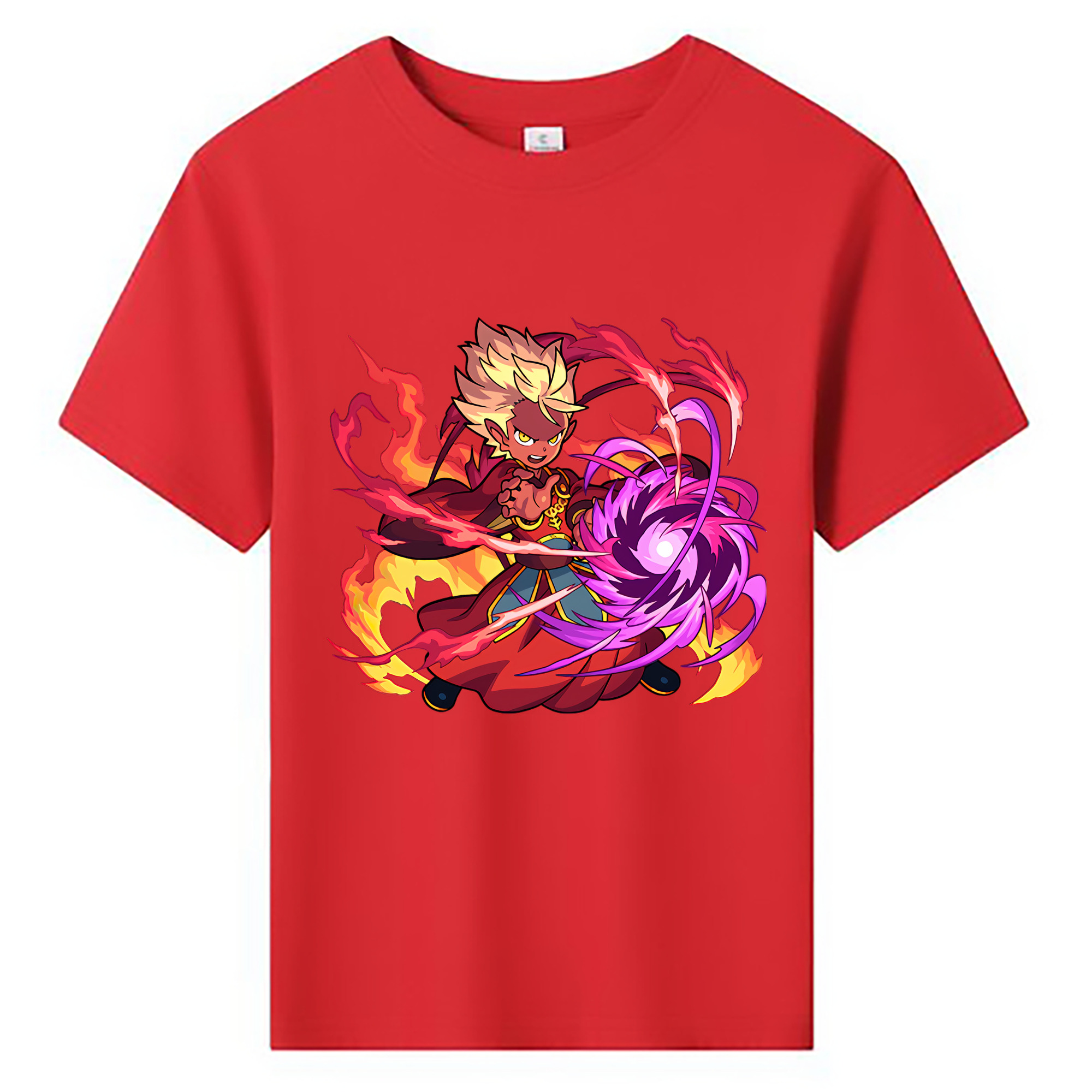 （画像用） 妖怪ウォッチ Yo-kai Watch 綿100％キッズTシャツ（フロントプリント）