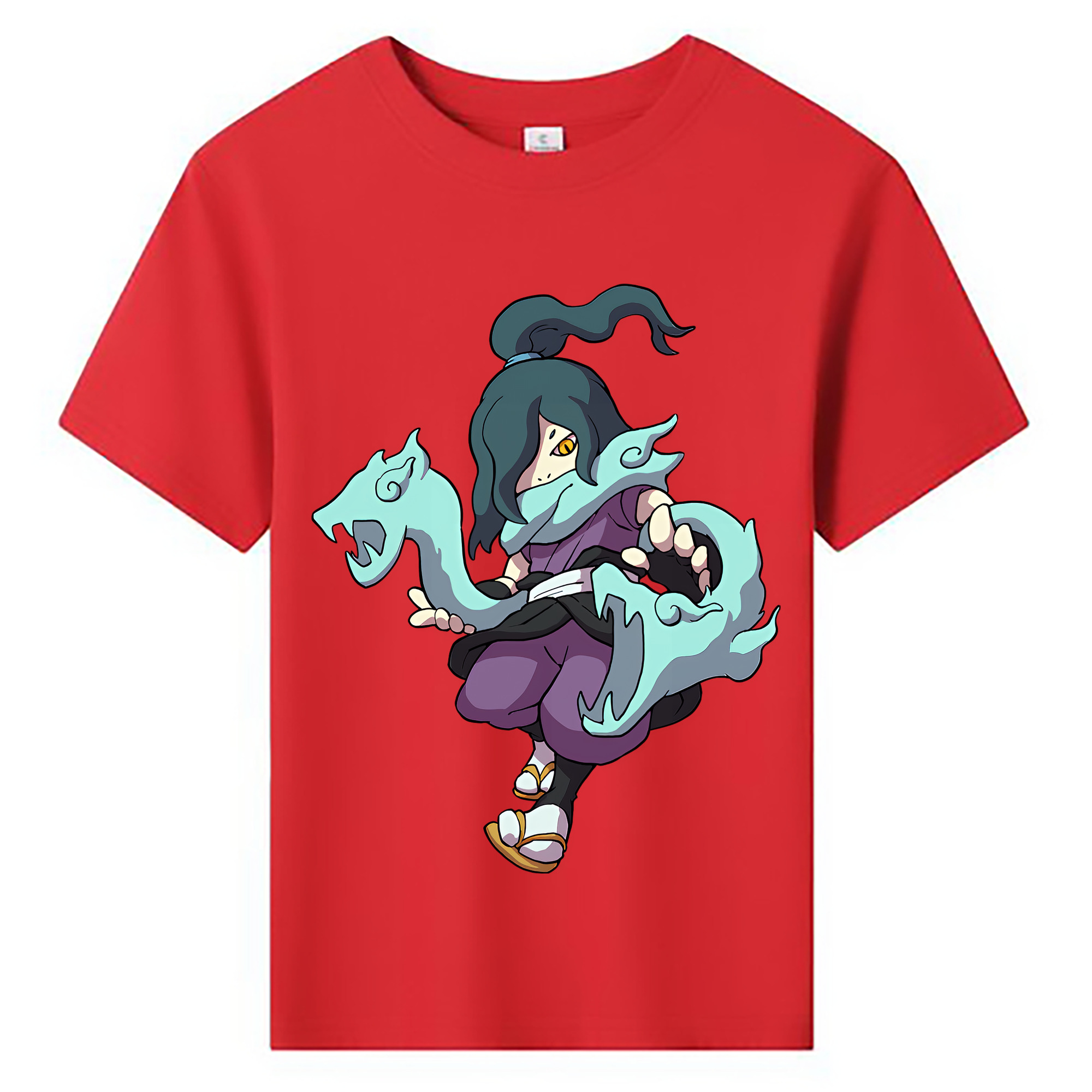 （画像用） 妖怪ウォッチ Yo-kai Watch 綿100％キッズTシャツ（フロントプリント）