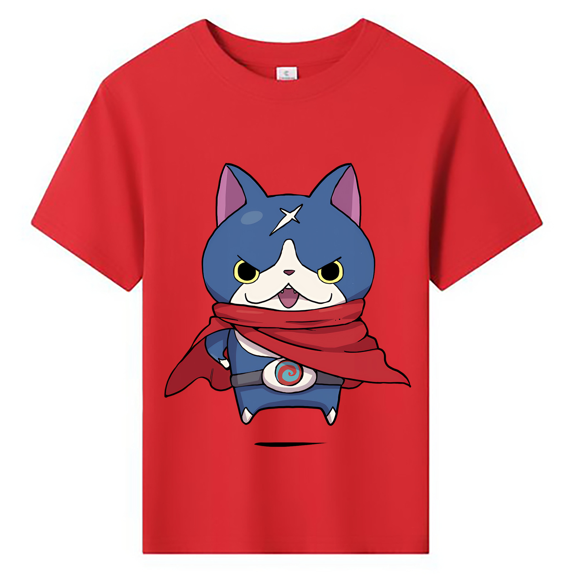 （画像用） 妖怪ウォッチ Yo-kai Watch 綿100％キッズTシャツ（フロントプリント）