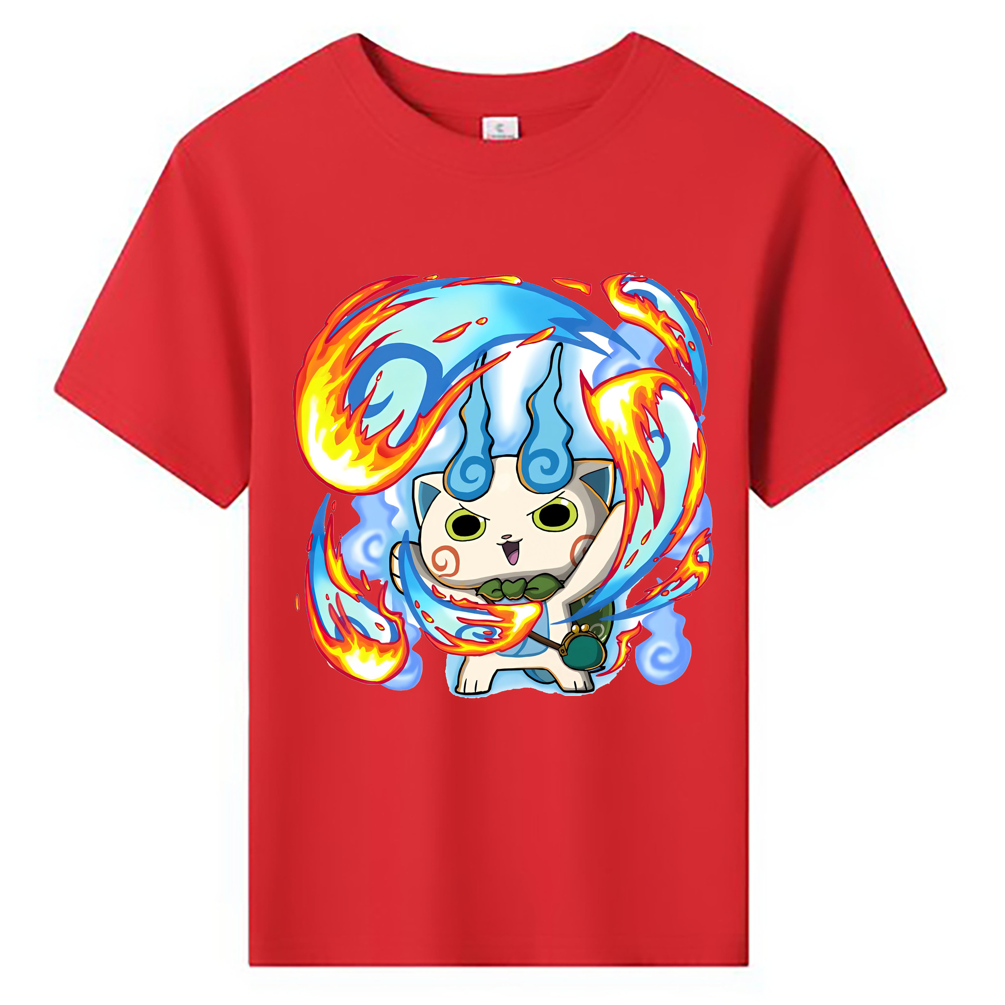 （画像用） 妖怪ウォッチ Yo-kai Watch 綿100％キッズTシャツ（フロントプリント）