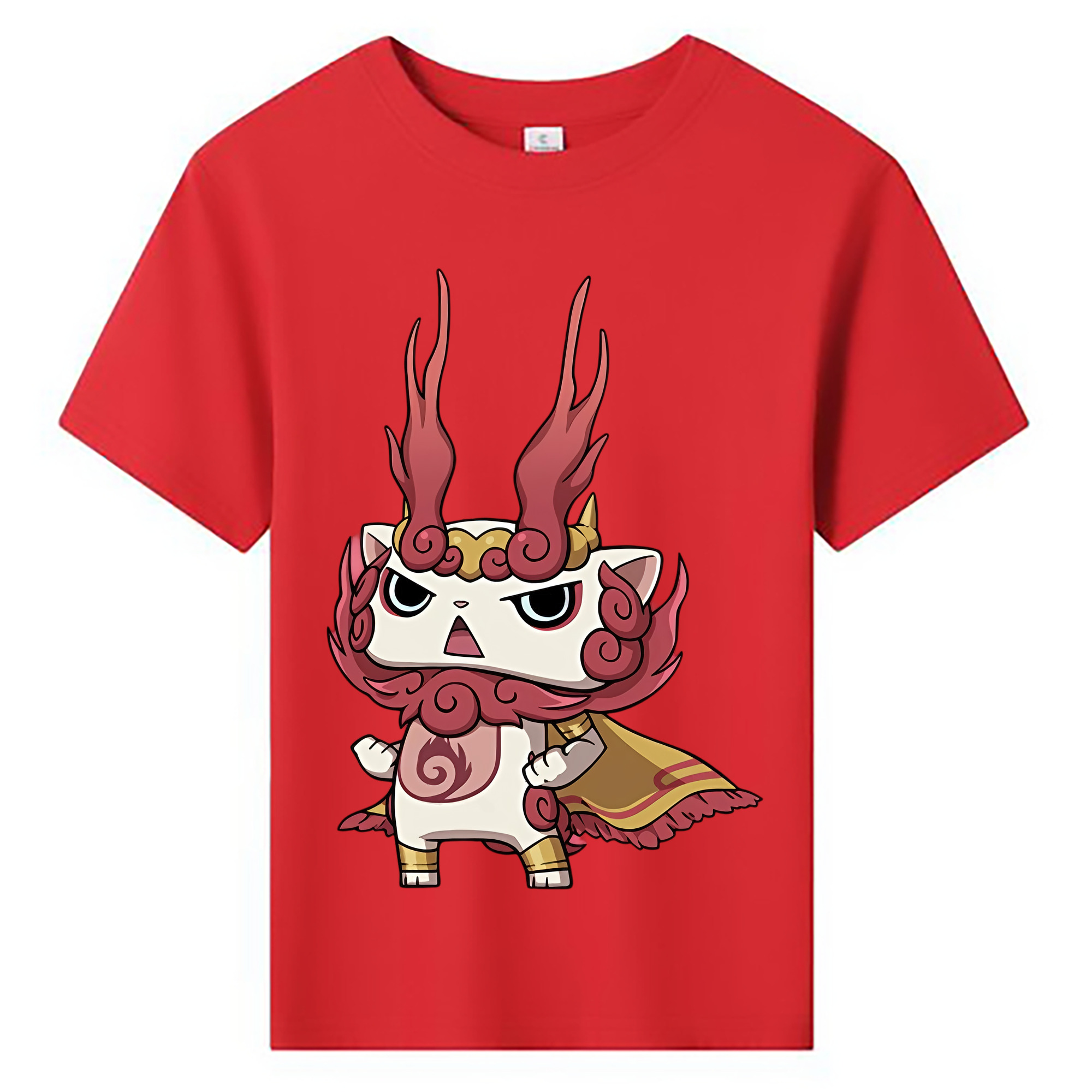（画像用） 妖怪ウォッチ Yo-kai Watch 綿100％キッズTシャツ（フロントプリント）