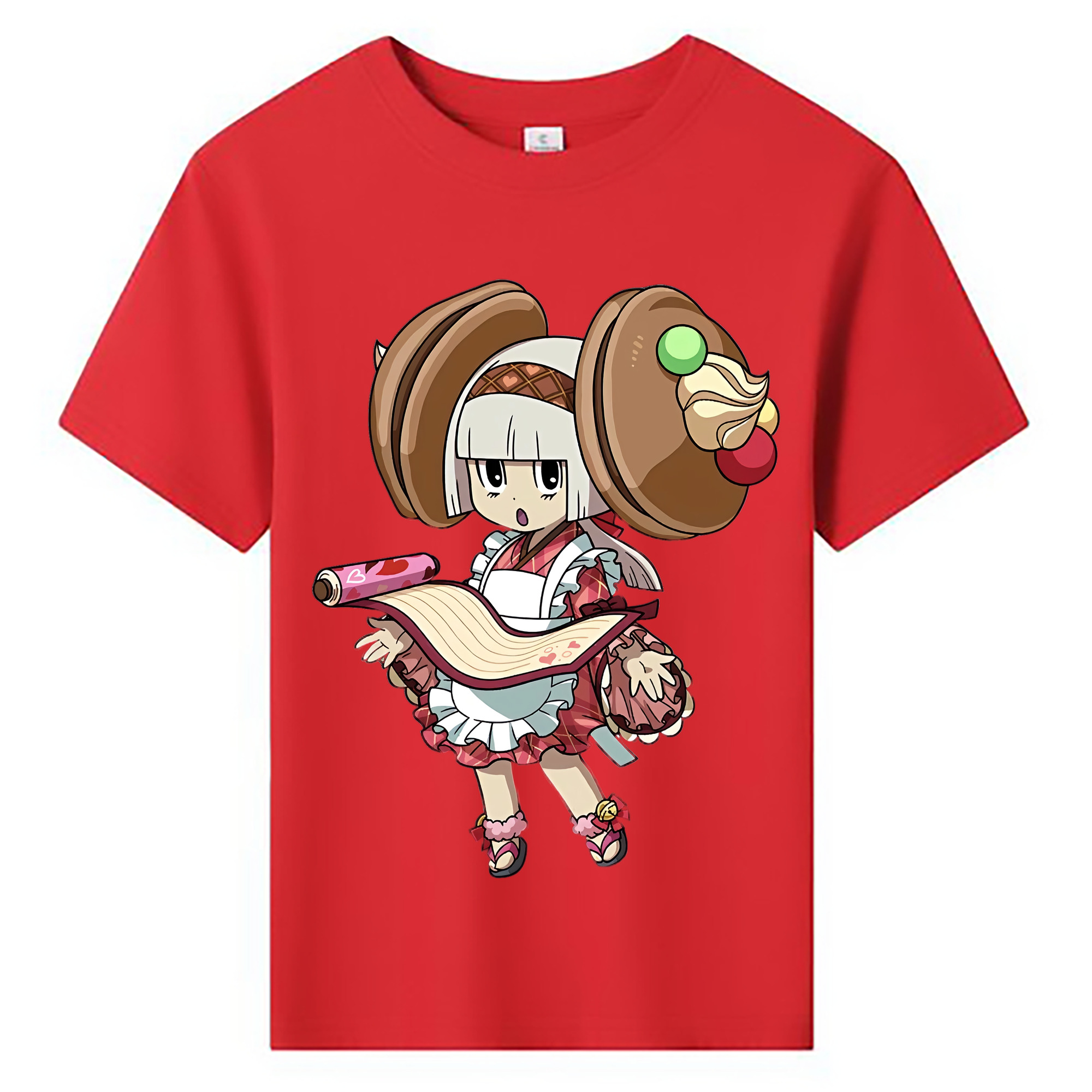 （画像用） 妖怪ウォッチ Yo-kai Watch 綿100％キッズTシャツ（フロントプリント）