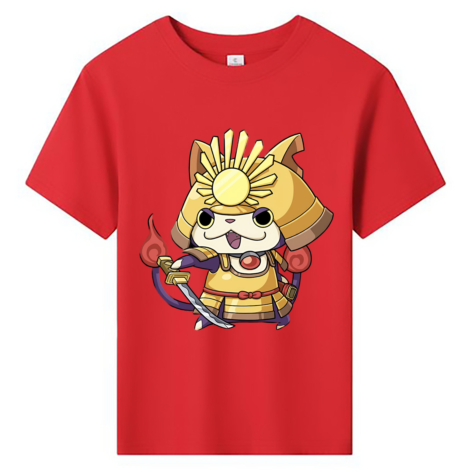 （画像用） 妖怪ウォッチ Yo-kai Watch 綿100％キッズTシャツ（フロントプリント）