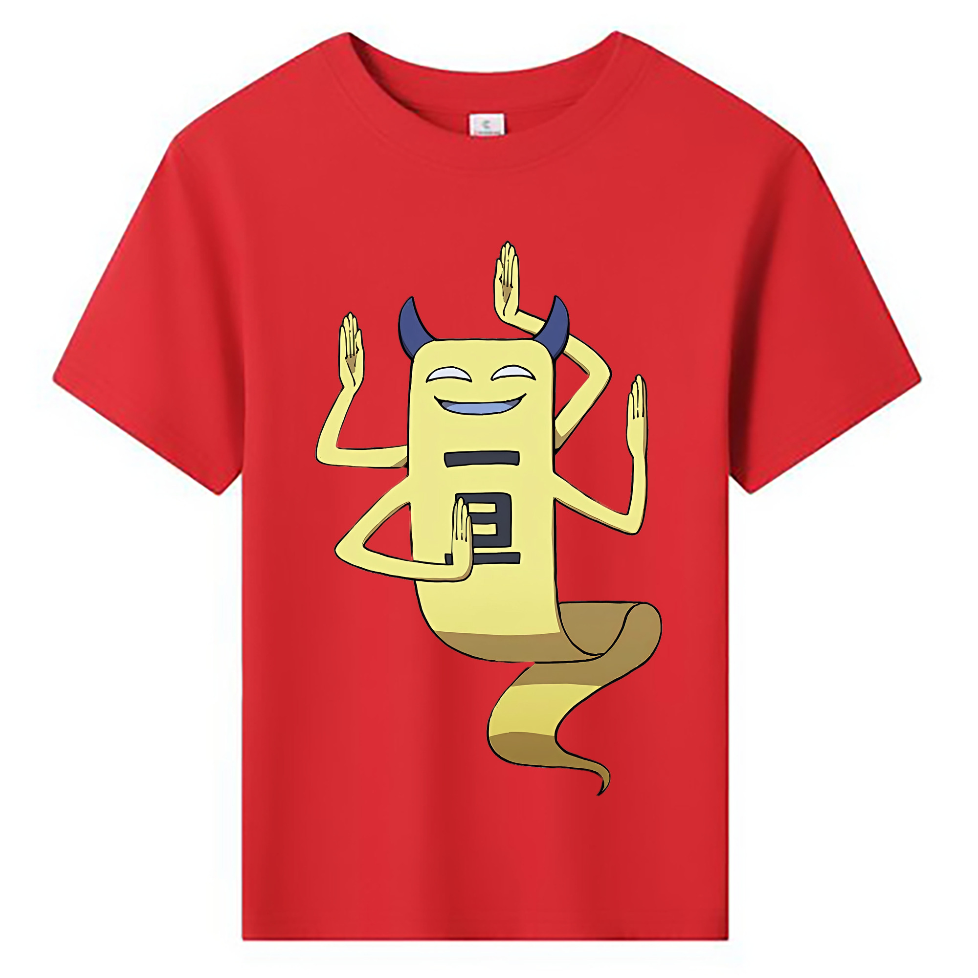 （画像用） 妖怪ウォッチ Yo-kai Watch 綿100％キッズTシャツ（フロントプリント）