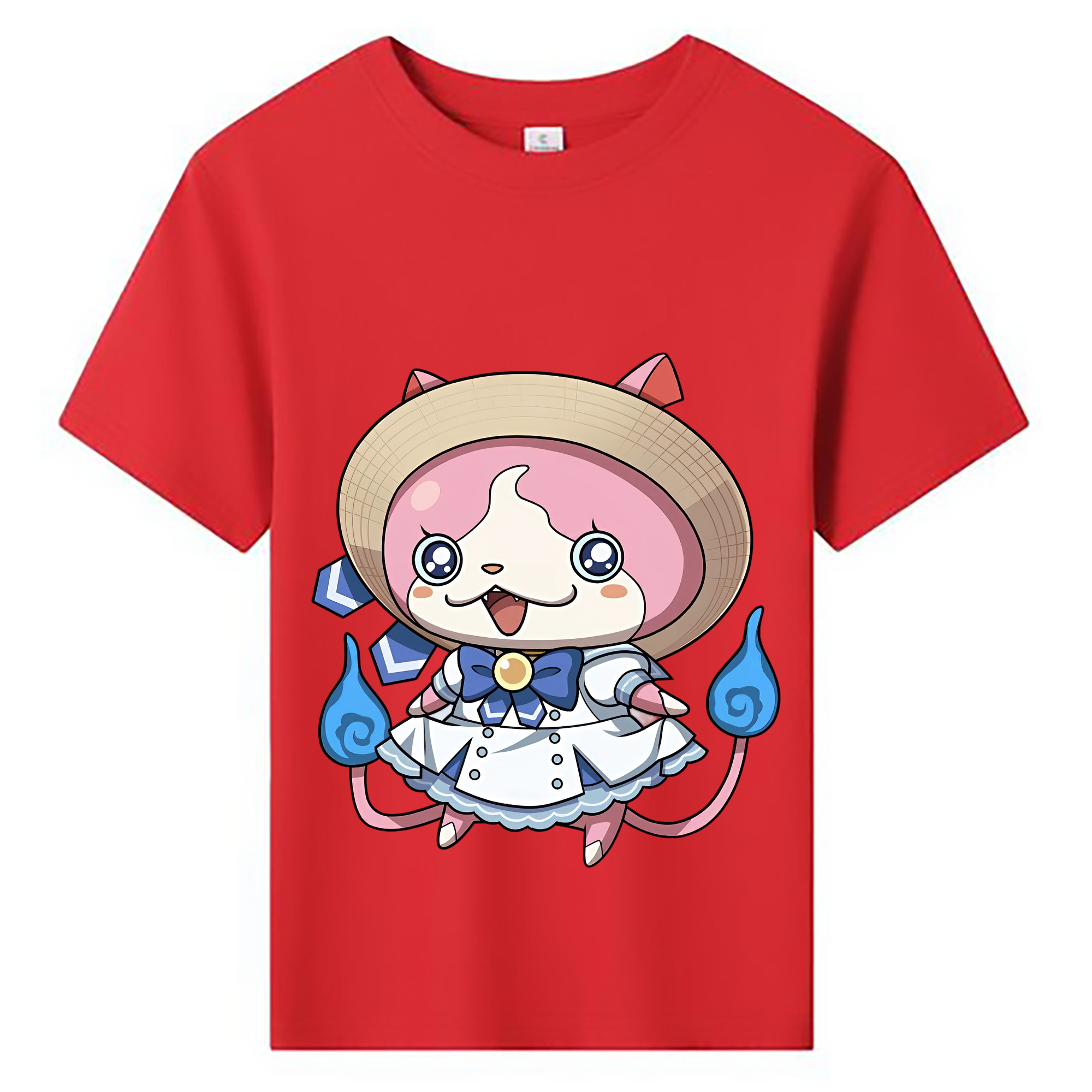 （画像用） 妖怪ウォッチ Yo-kai Watch 綿100％キッズTシャツ（フロントプリント）