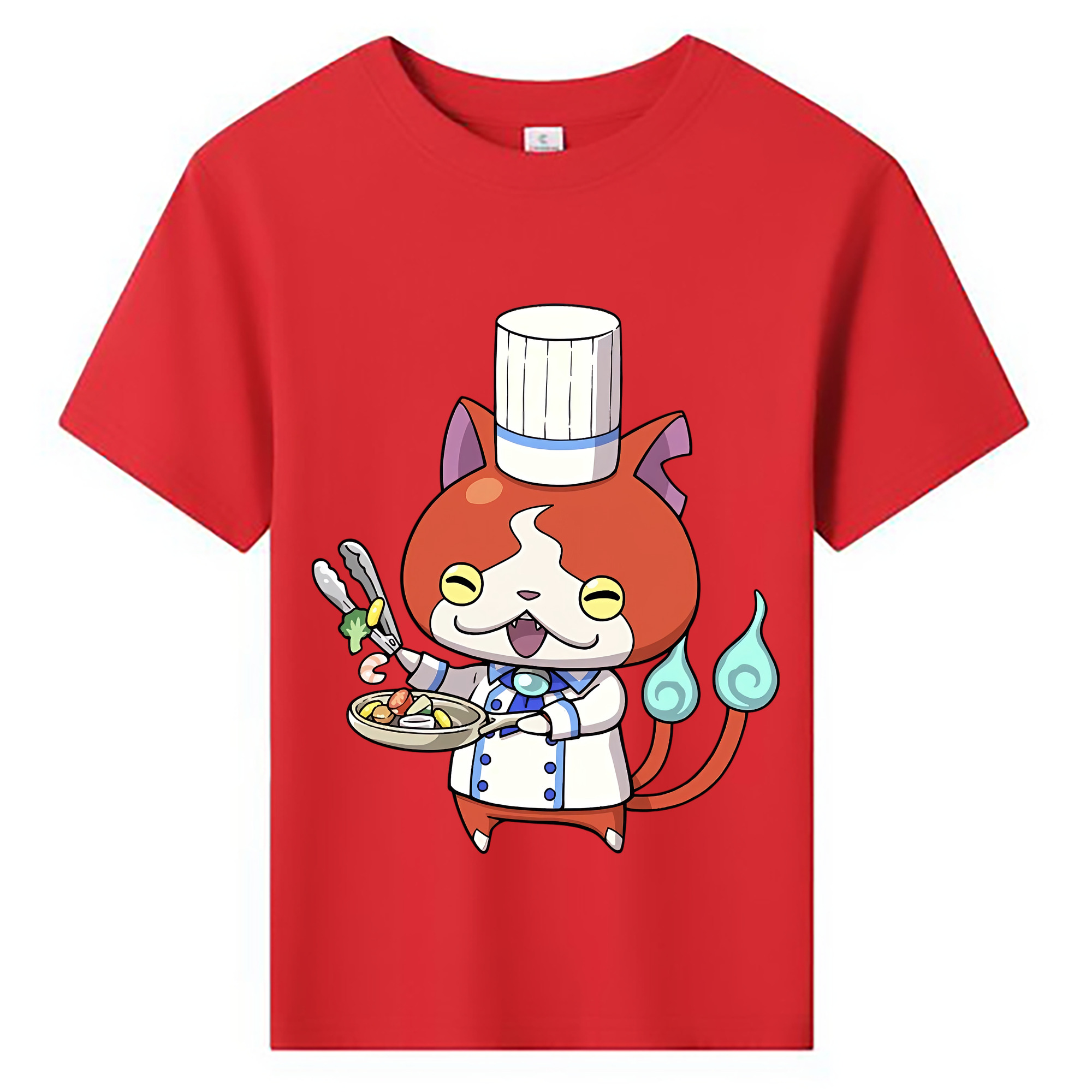（画像用） 妖怪ウォッチ Yo-kai Watch 綿100％キッズTシャツ（フロントプリント）