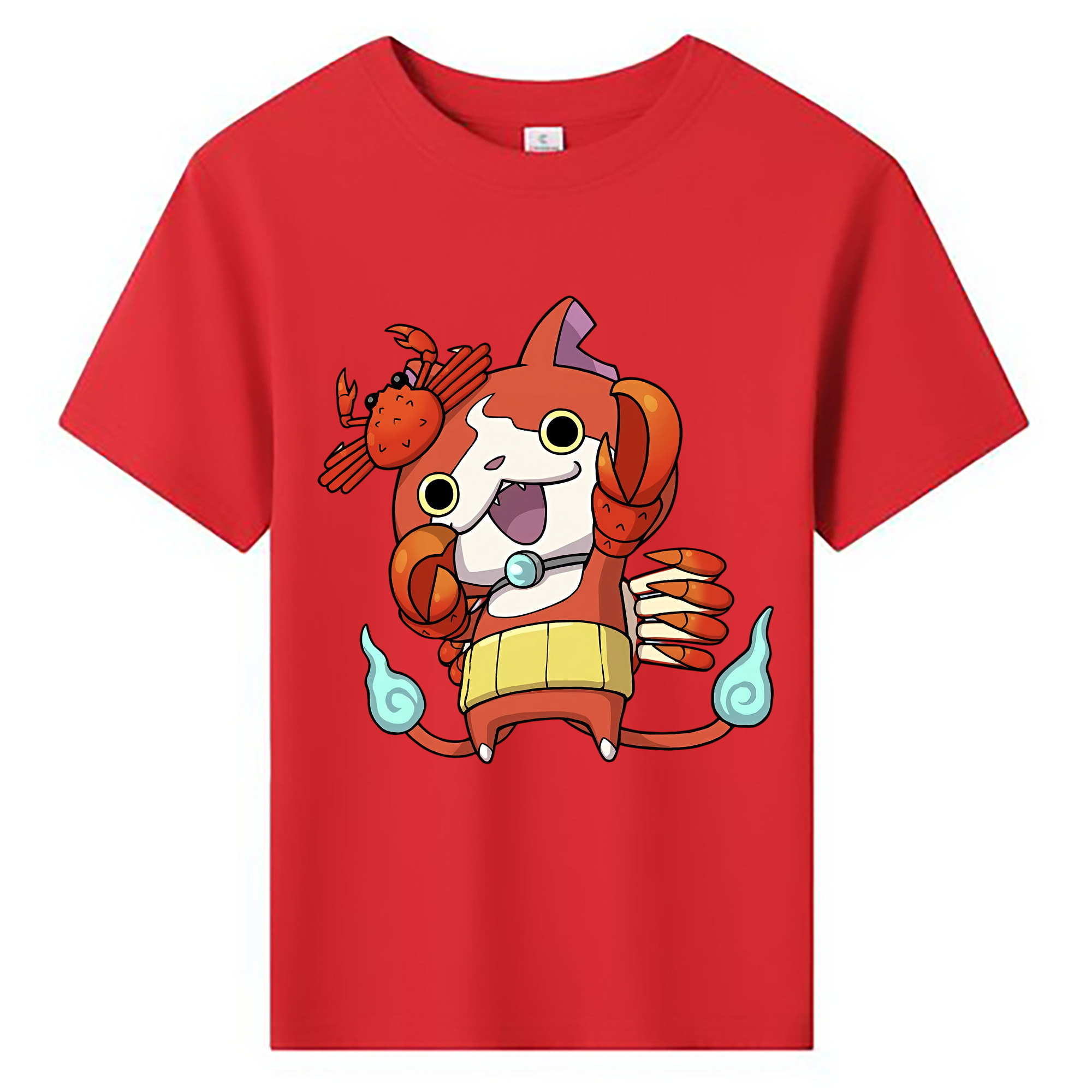 （画像用） 妖怪ウォッチ Yo-kai Watch 綿100％キッズTシャツ（フロントプリント）