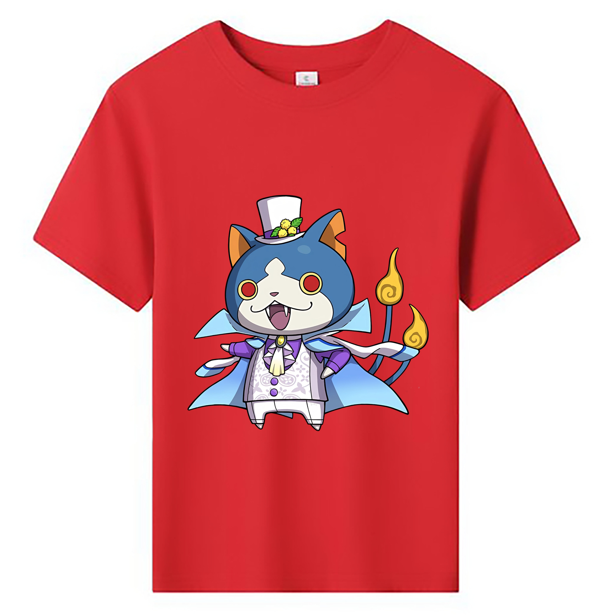 （画像用） 妖怪ウォッチ Yo-kai Watch 綿100％キッズTシャツ（フロントプリント）