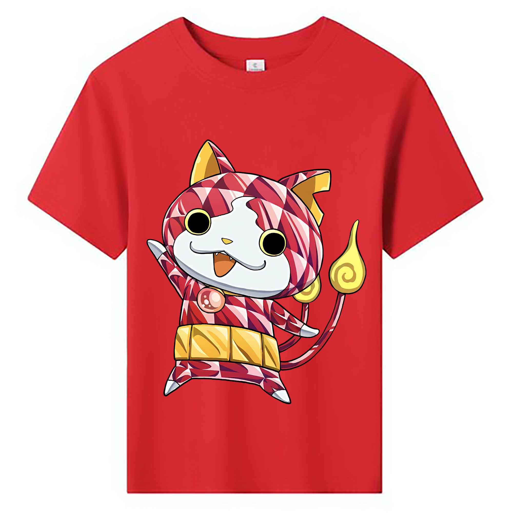 （画像用） 妖怪ウォッチ Yo-kai Watch 綿100％キッズTシャツ（フロントプリント）