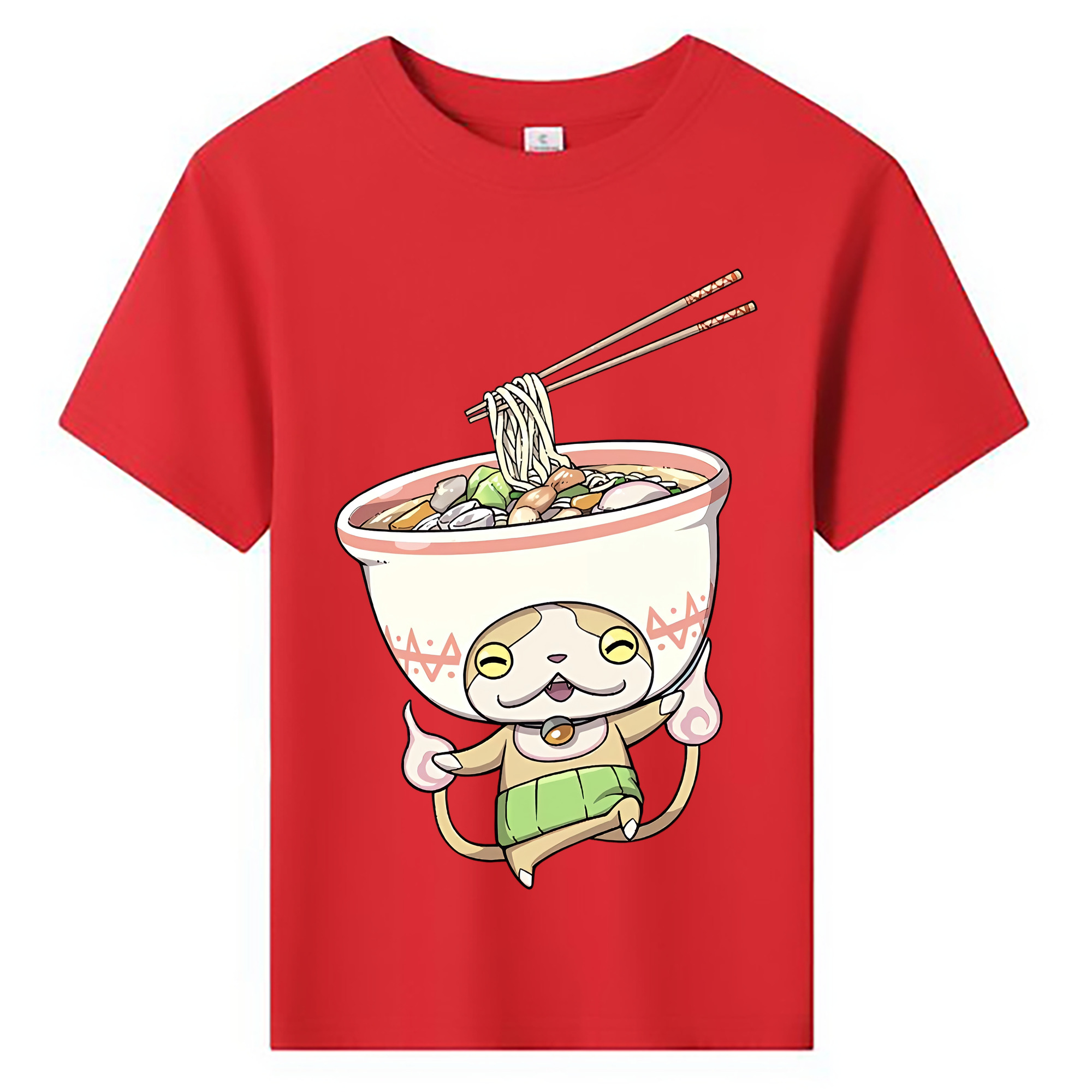 （画像用） 妖怪ウォッチ Yo-kai Watch 綿100％キッズTシャツ（フロントプリント）