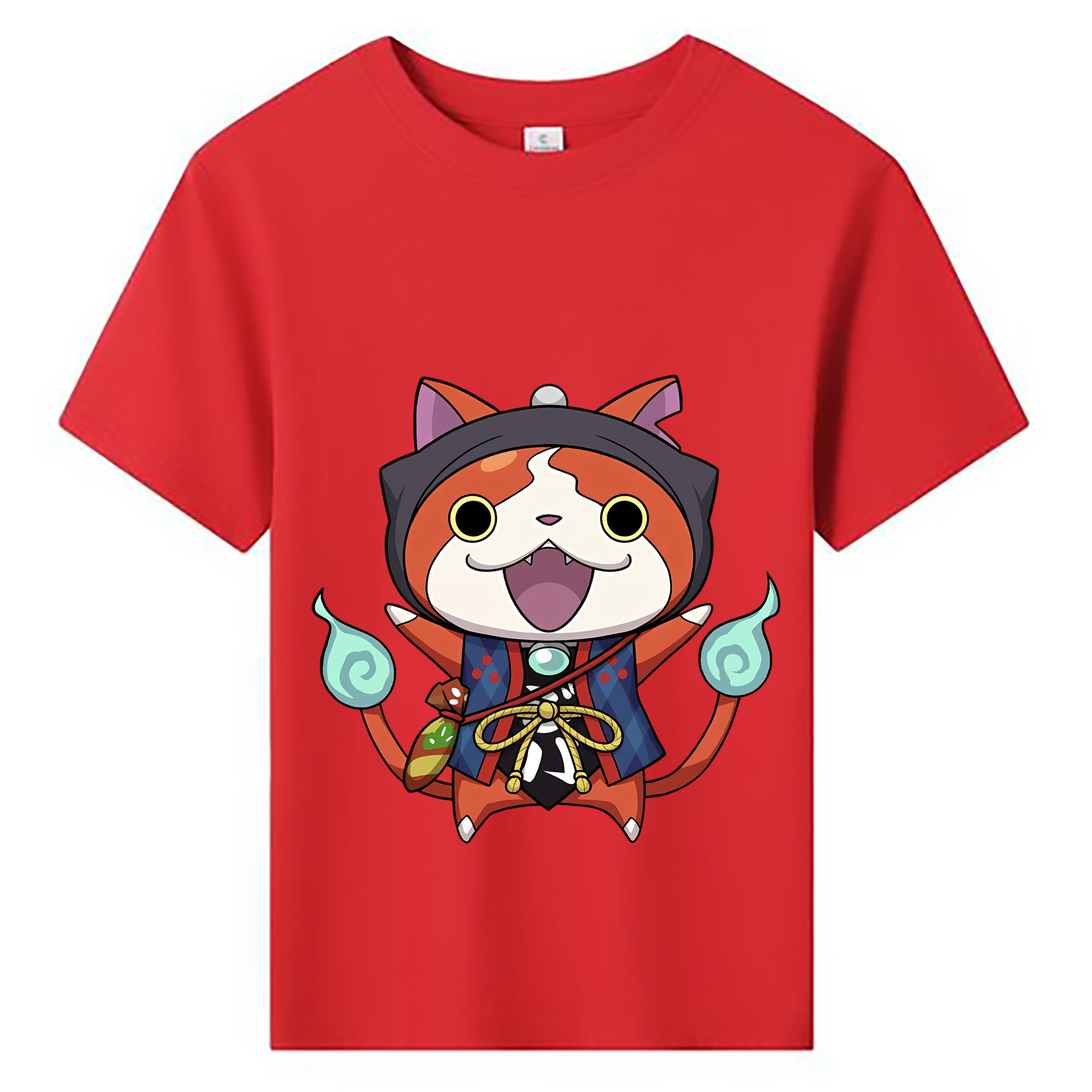 （画像用） 妖怪ウォッチ Yo-kai Watch 綿100％キッズTシャツ（フロントプリント）
