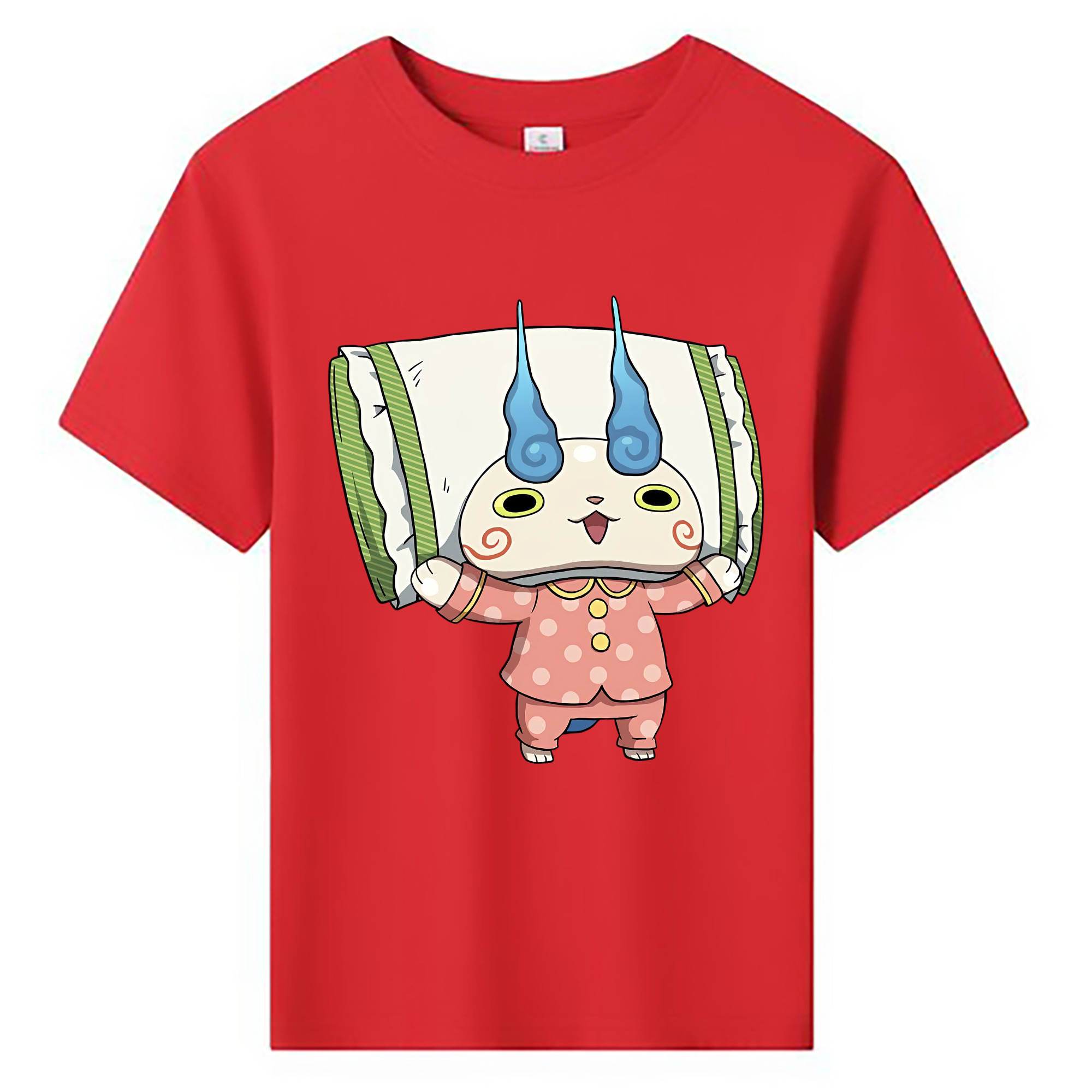 （画像用） 妖怪ウォッチ Yo-kai Watch 綿100％キッズTシャツ（フロントプリント）