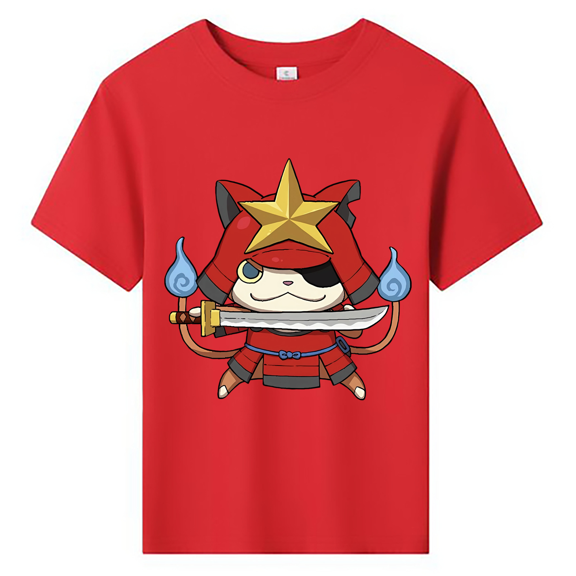 （画像用） 妖怪ウォッチ Yo-kai Watch 綿100％キッズTシャツ（フロントプリント）