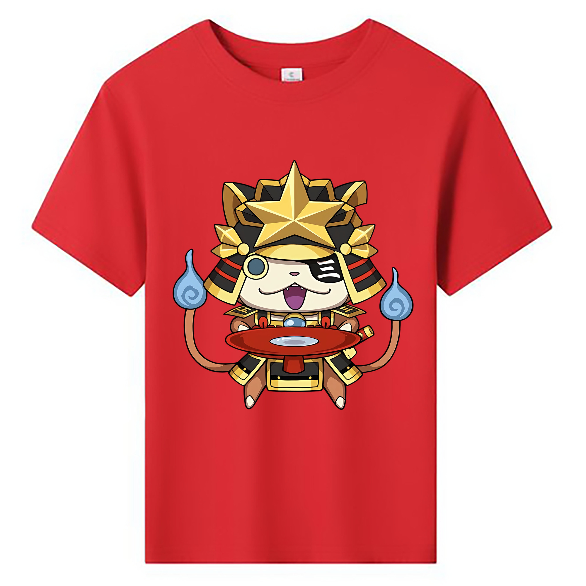 （画像用） 妖怪ウォッチ Yo-kai Watch 綿100％キッズTシャツ（フロントプリント）