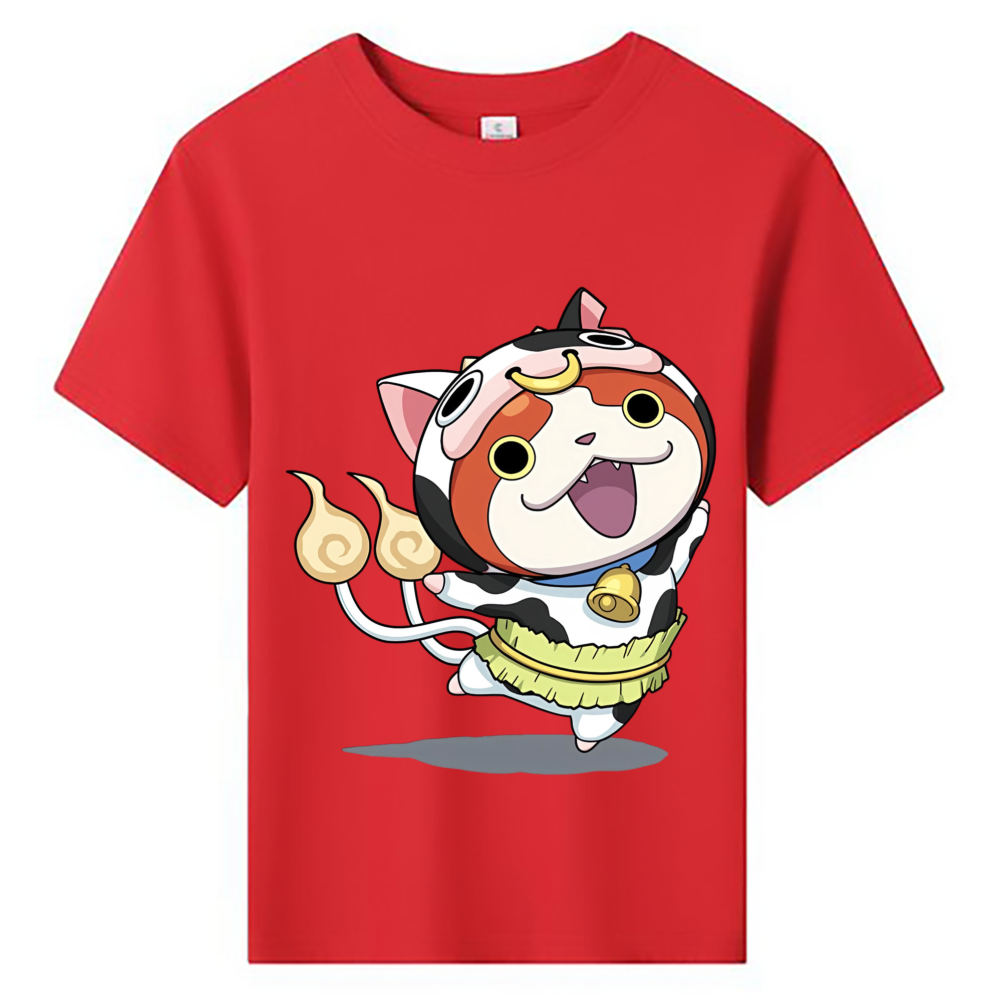 （画像用） 妖怪ウォッチ Yo-kai Watch 綿100％キッズTシャツ（フロントプリント）