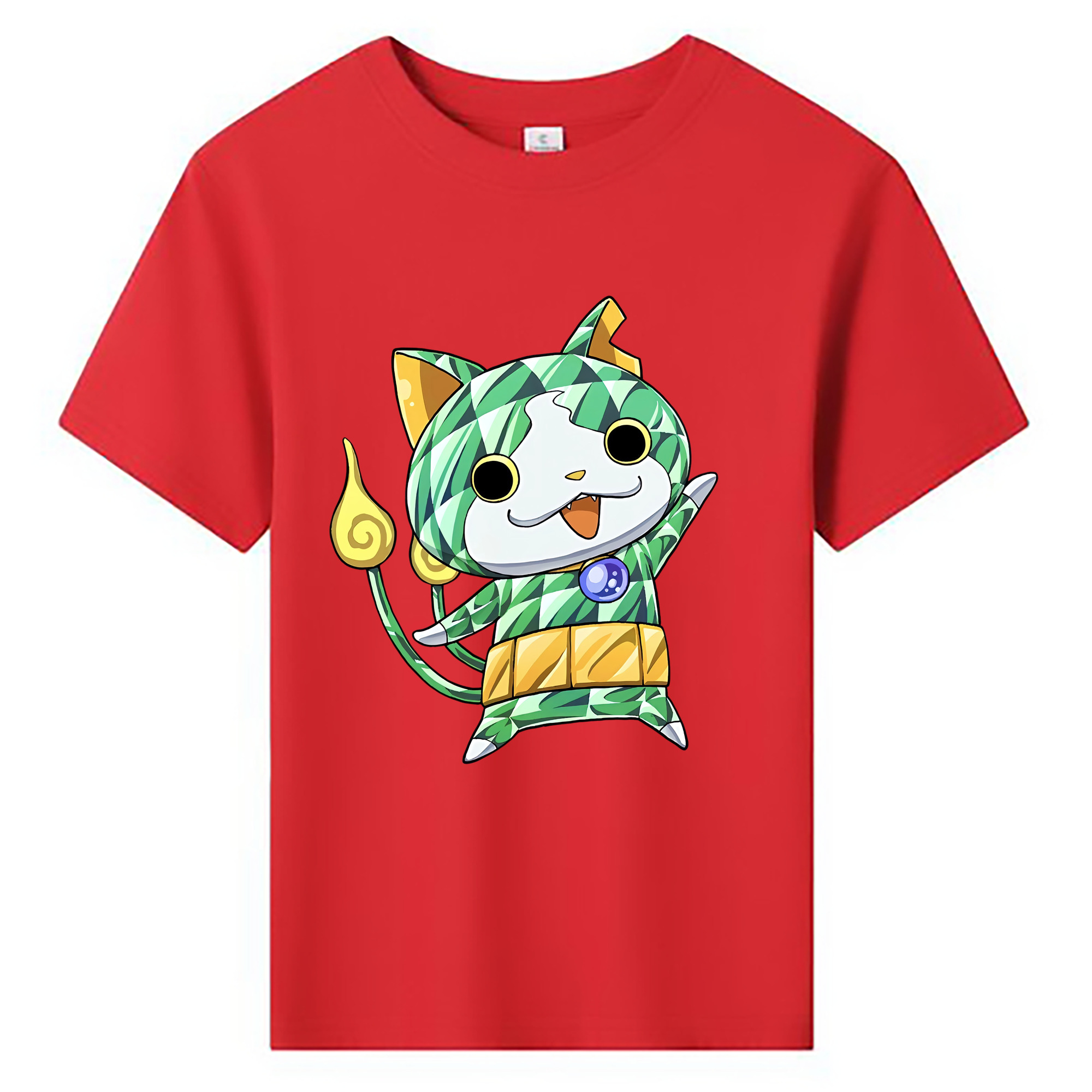 （画像用） 妖怪ウォッチ Yo-kai Watch 綿100％キッズTシャツ（フロントプリント）