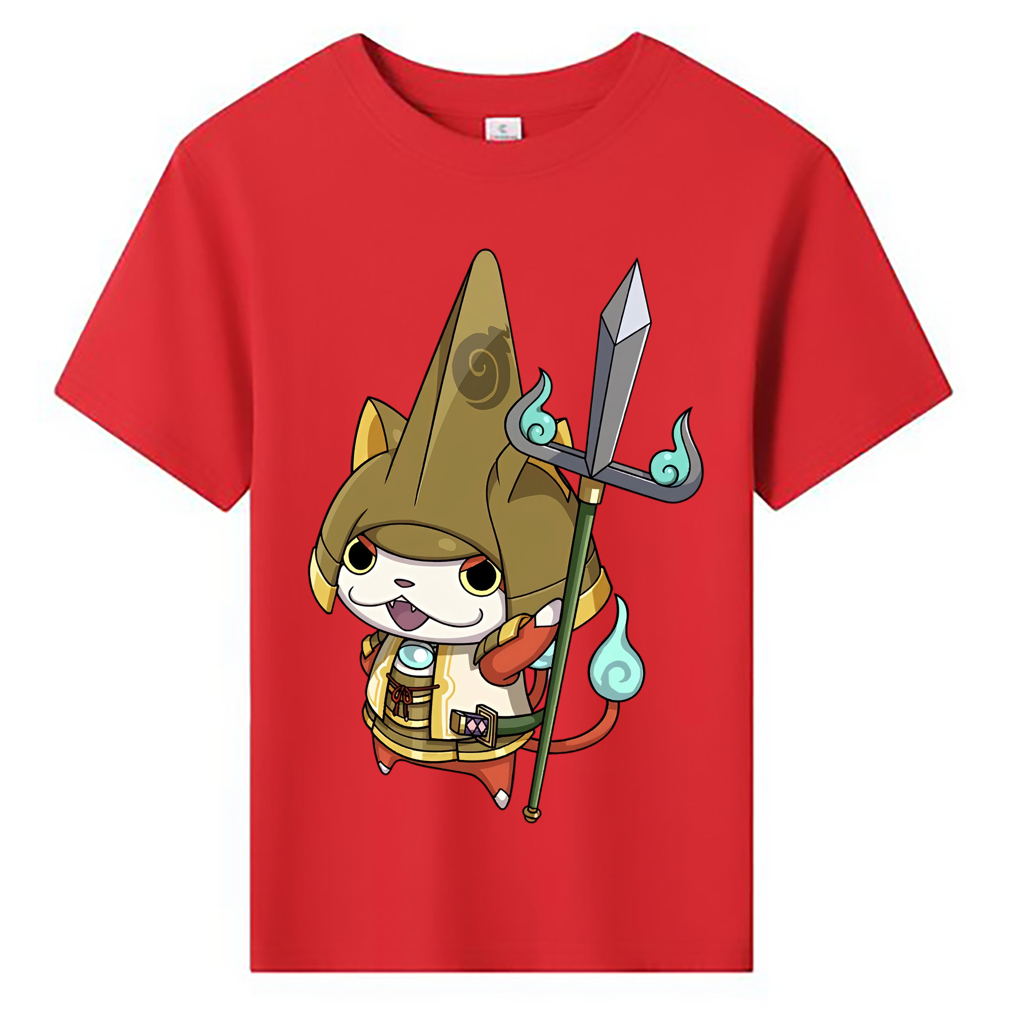 （画像用） 妖怪ウォッチ Yo-kai Watch 綿100％キッズTシャツ（フロントプリント）