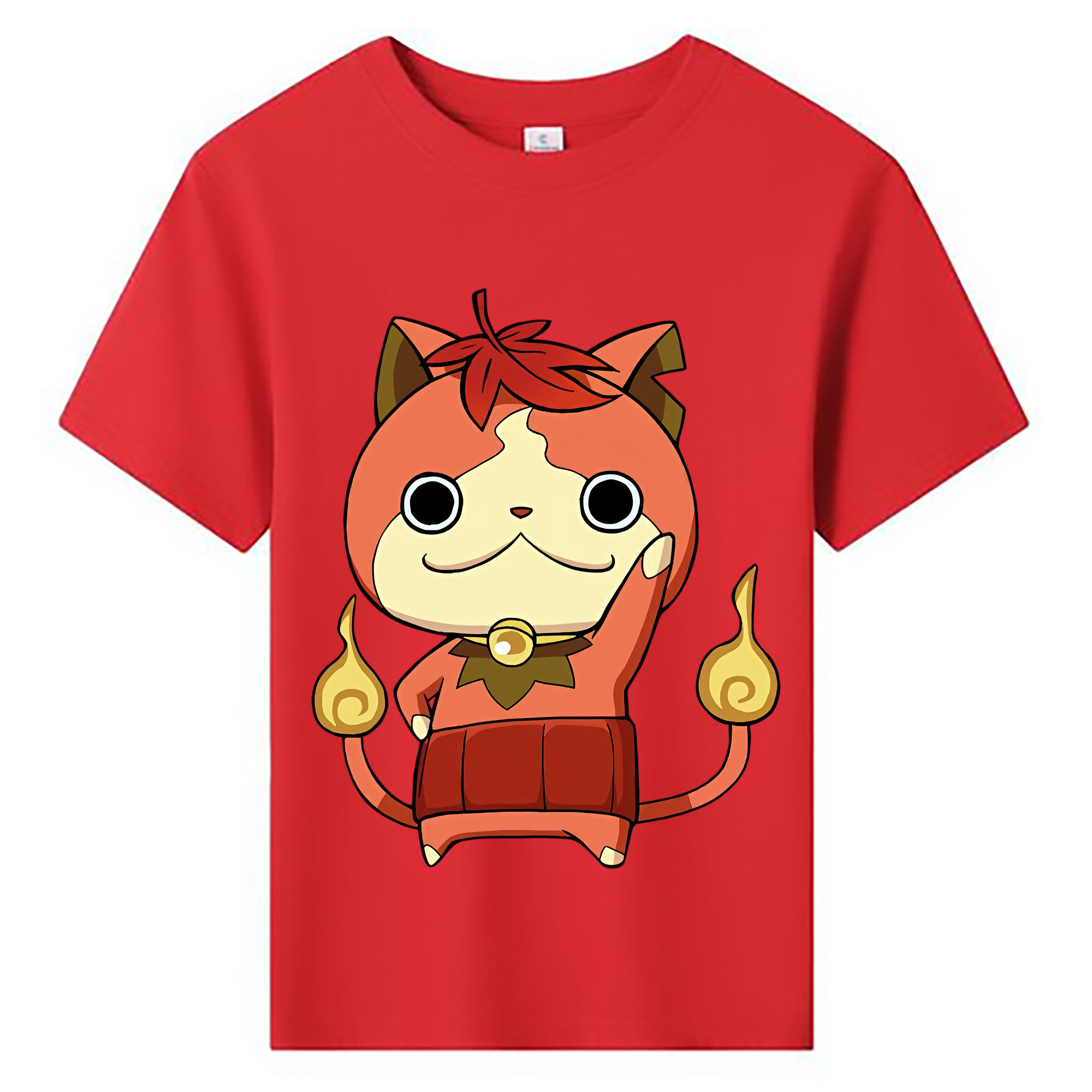 （画像用） 妖怪ウォッチ Yo-kai Watch 綿100％キッズTシャツ（フロントプリント）