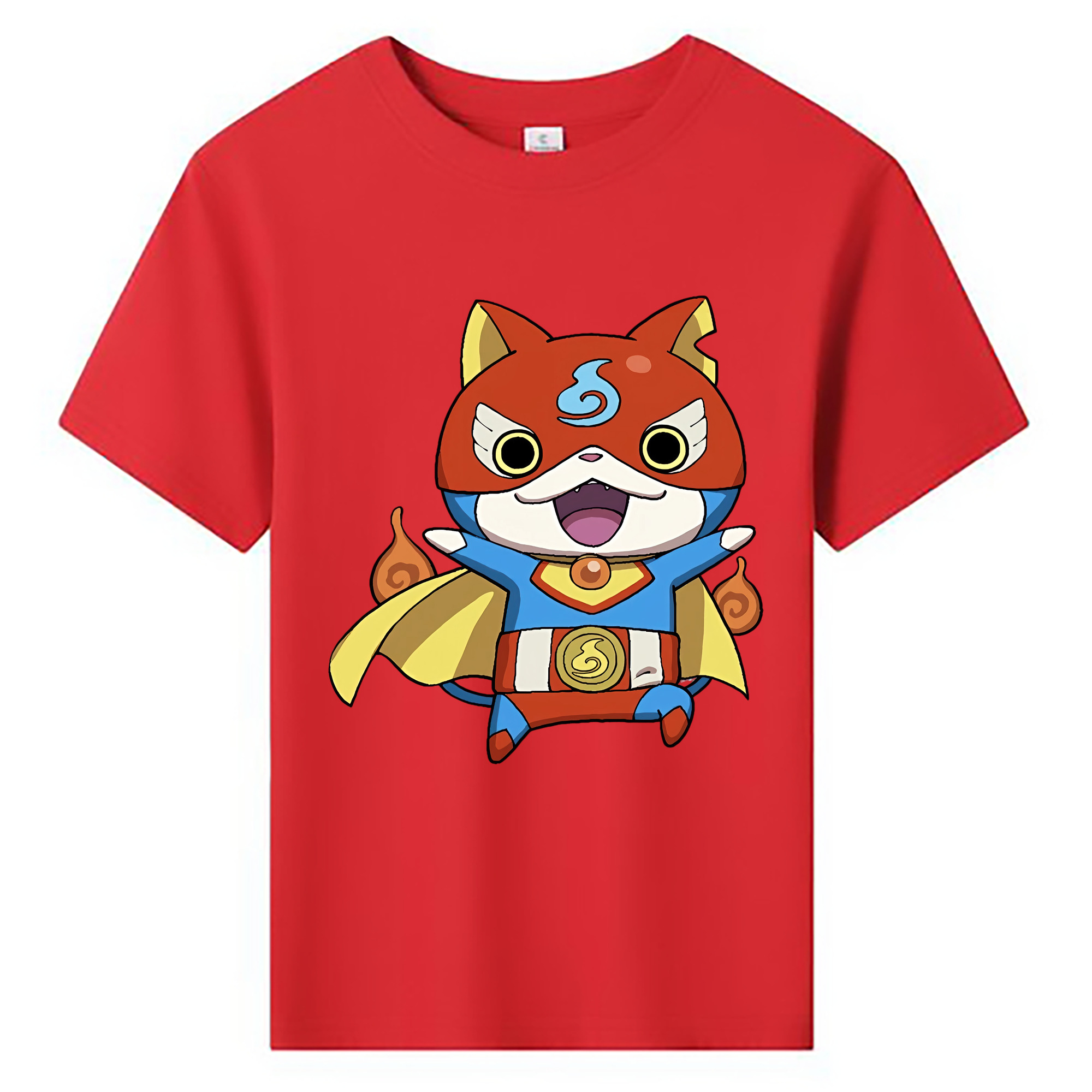 （画像用） 妖怪ウォッチ Yo-kai Watch 綿100％キッズTシャツ（フロントプリント）