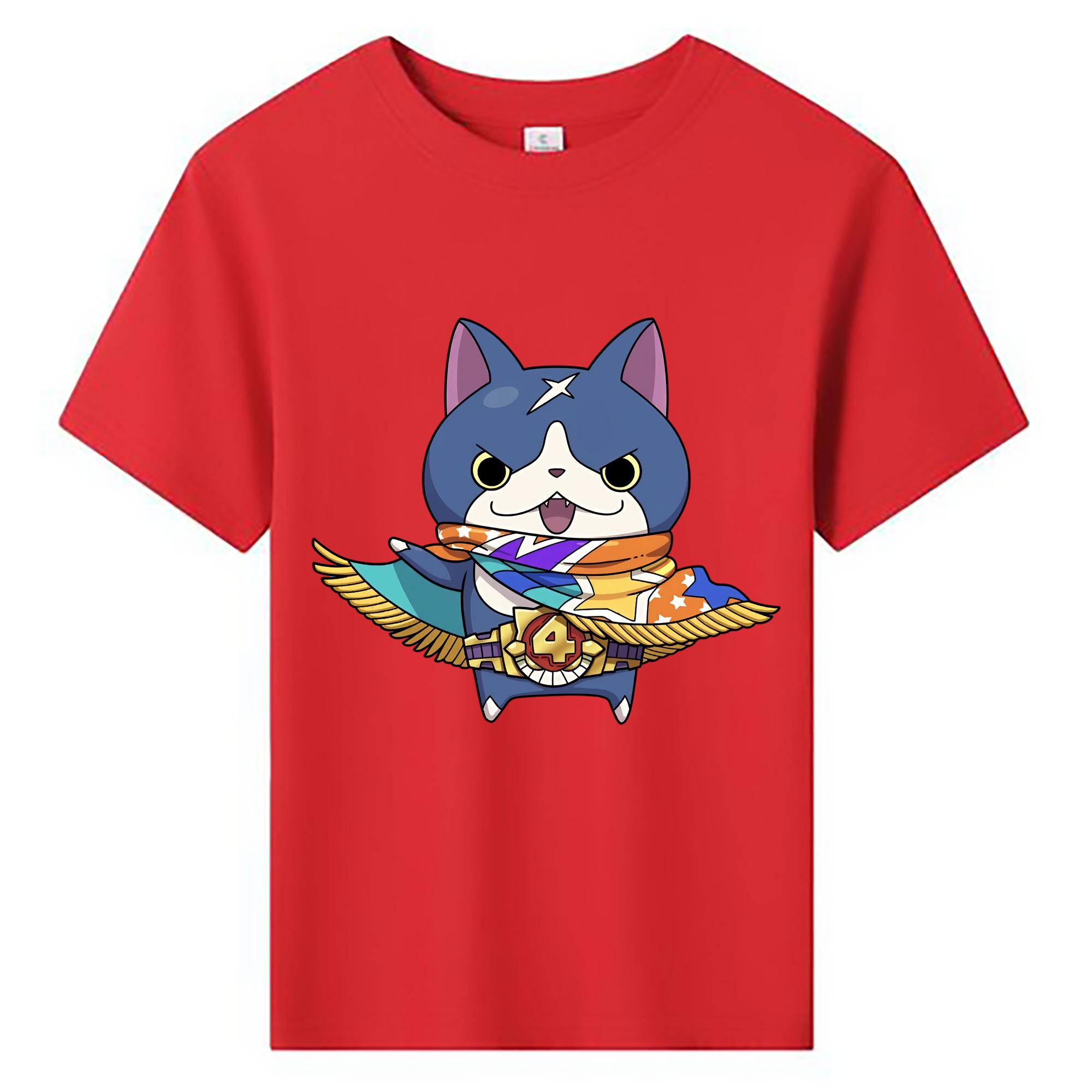 （画像用） 妖怪ウォッチ Yo-kai Watch 綿100％キッズTシャツ（フロントプリント）