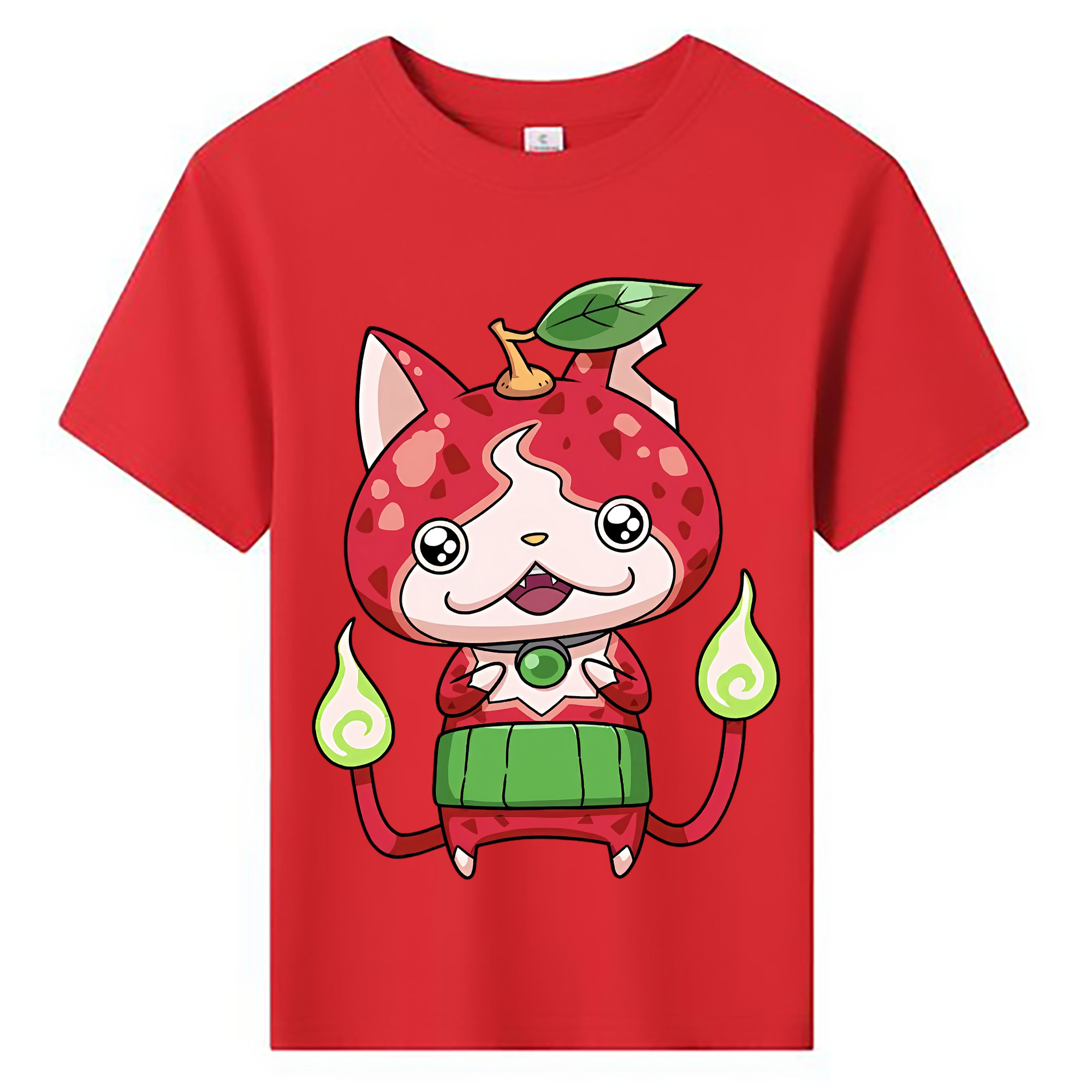 （画像用） 妖怪ウォッチ Yo-kai Watch 綿100％キッズTシャツ（フロントプリント）