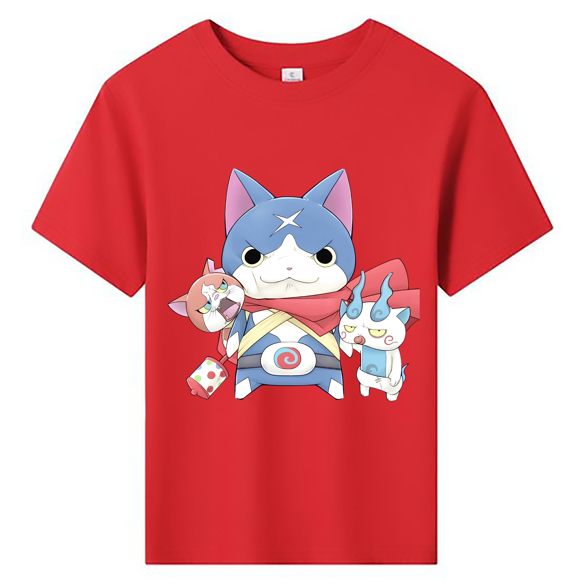 （画像用） 妖怪ウォッチ Yo-kai Watch 綿100％キッズTシャツ（フロントプリント）