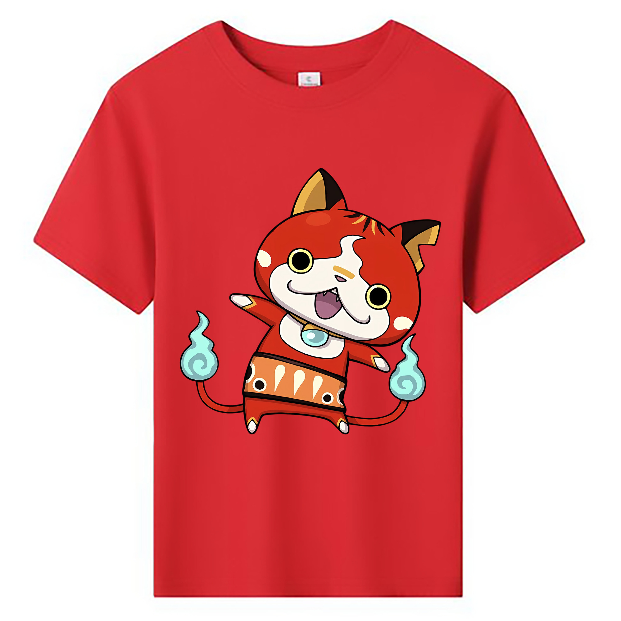 （画像用） 妖怪ウォッチ Yo-kai Watch 綿100％キッズTシャツ（フロントプリント）