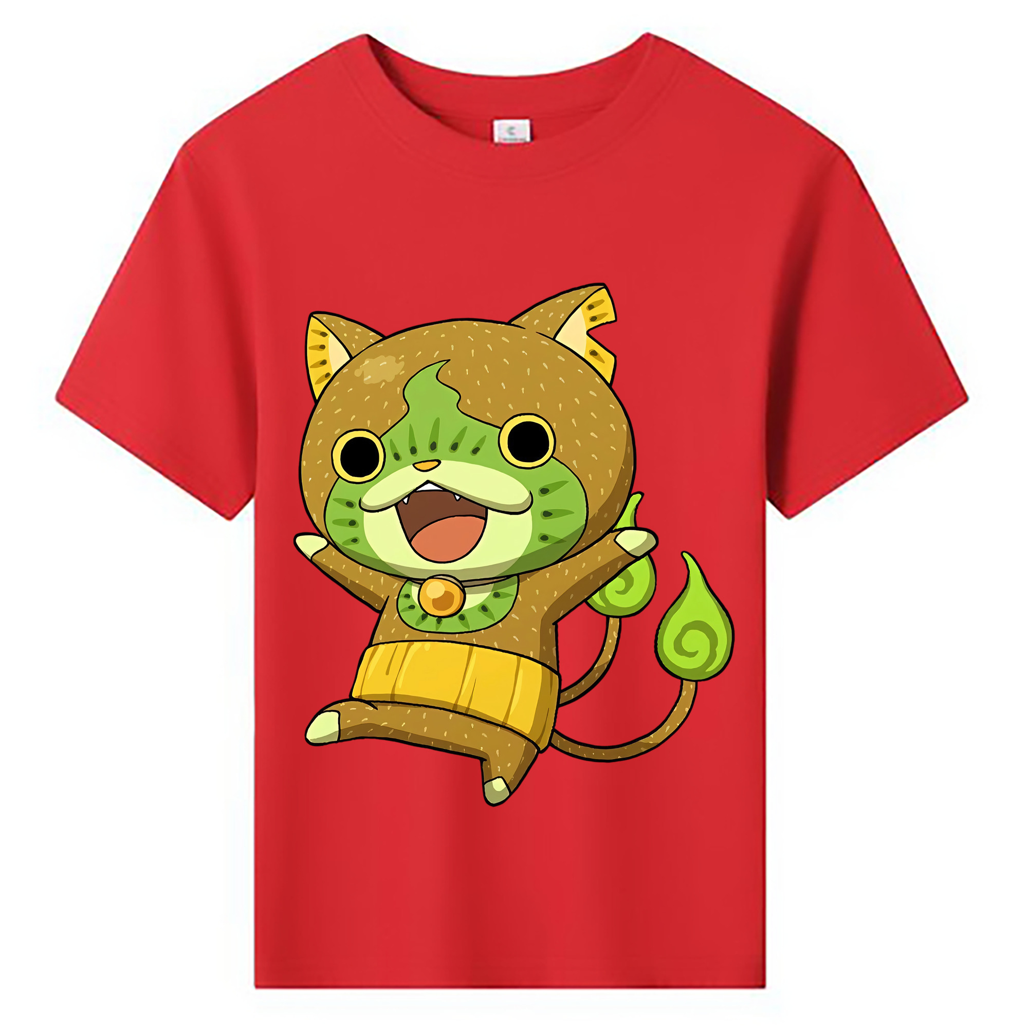 （画像用） 妖怪ウォッチ Yo-kai Watch 綿100％キッズTシャツ（フロントプリント）