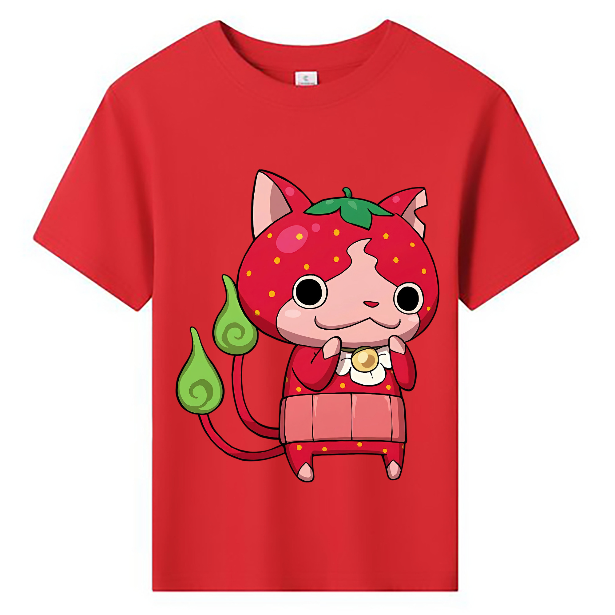 （画像用） 妖怪ウォッチ Yo-kai Watch 綿100％キッズTシャツ（フロントプリント）