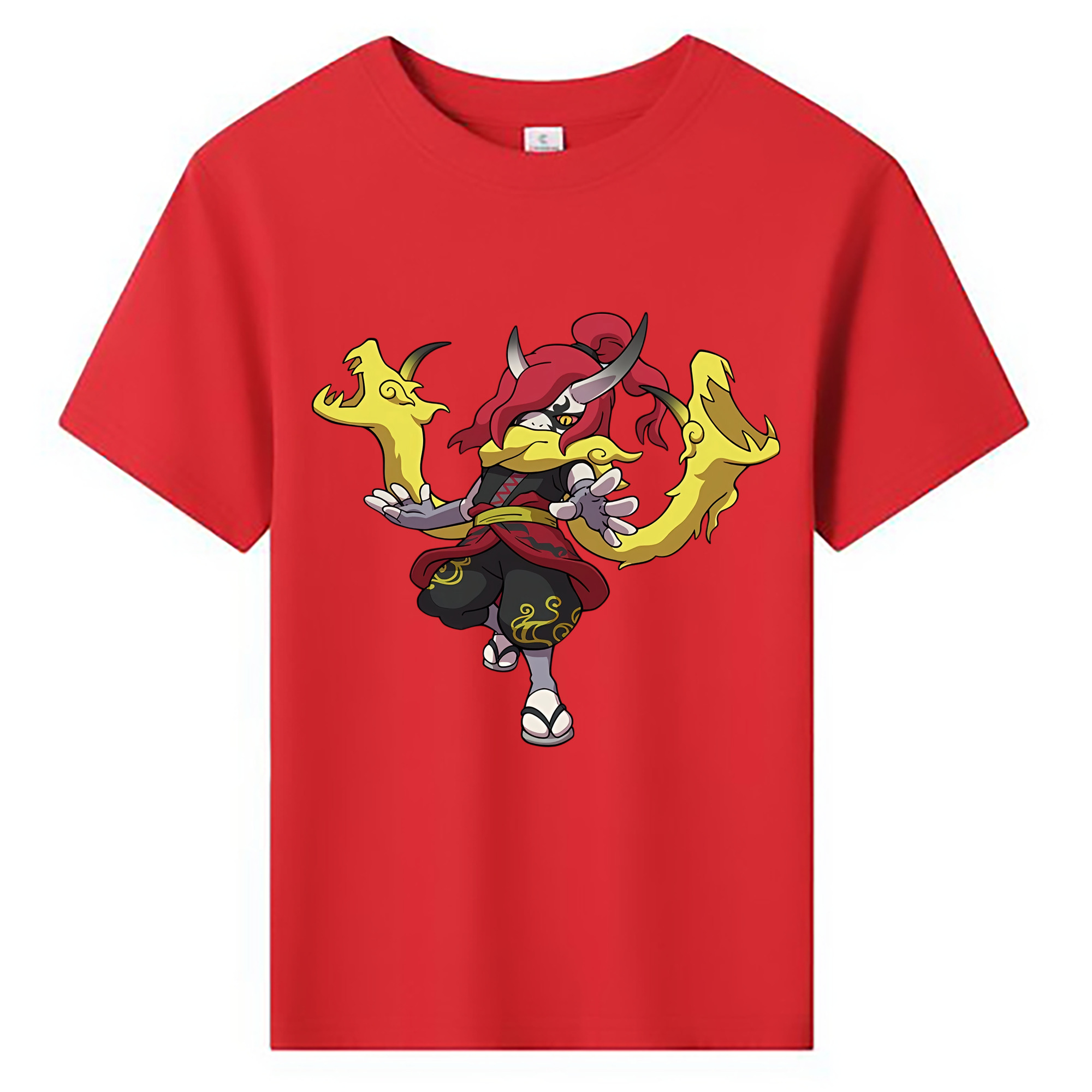 （画像用） 妖怪ウォッチ Yo-kai Watch 綿100％キッズTシャツ（フロントプリント）