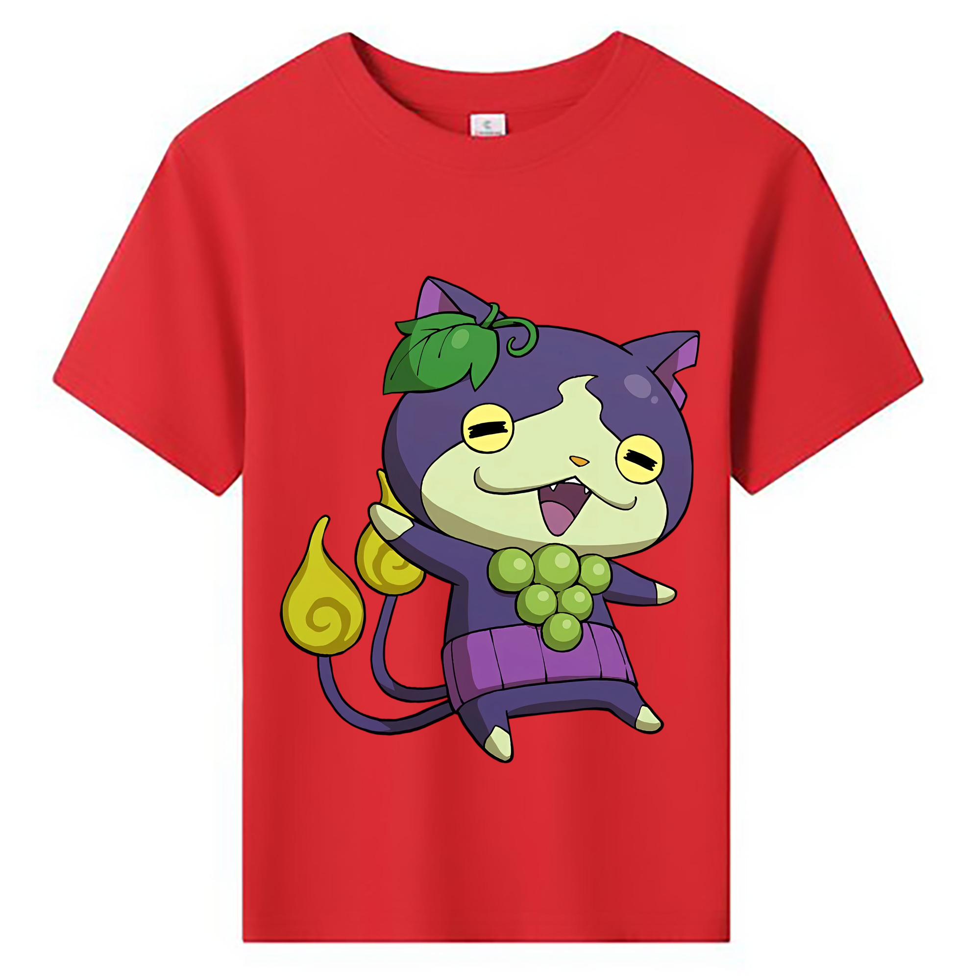 （画像用） 妖怪ウォッチ Yo-kai Watch 綿100％キッズTシャツ（フロントプリント）