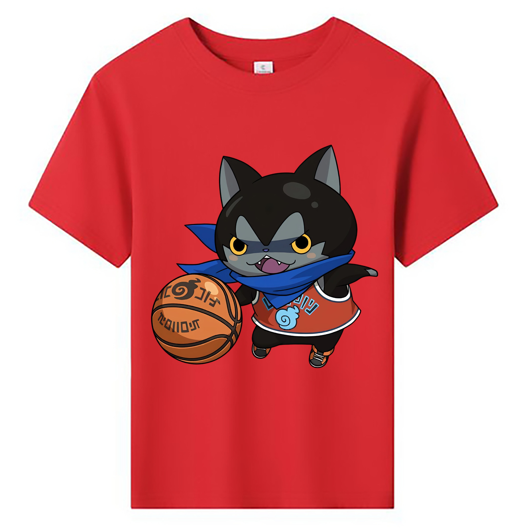 （画像用） 妖怪ウォッチ Yo-kai Watch 綿100％キッズTシャツ（フロントプリント）