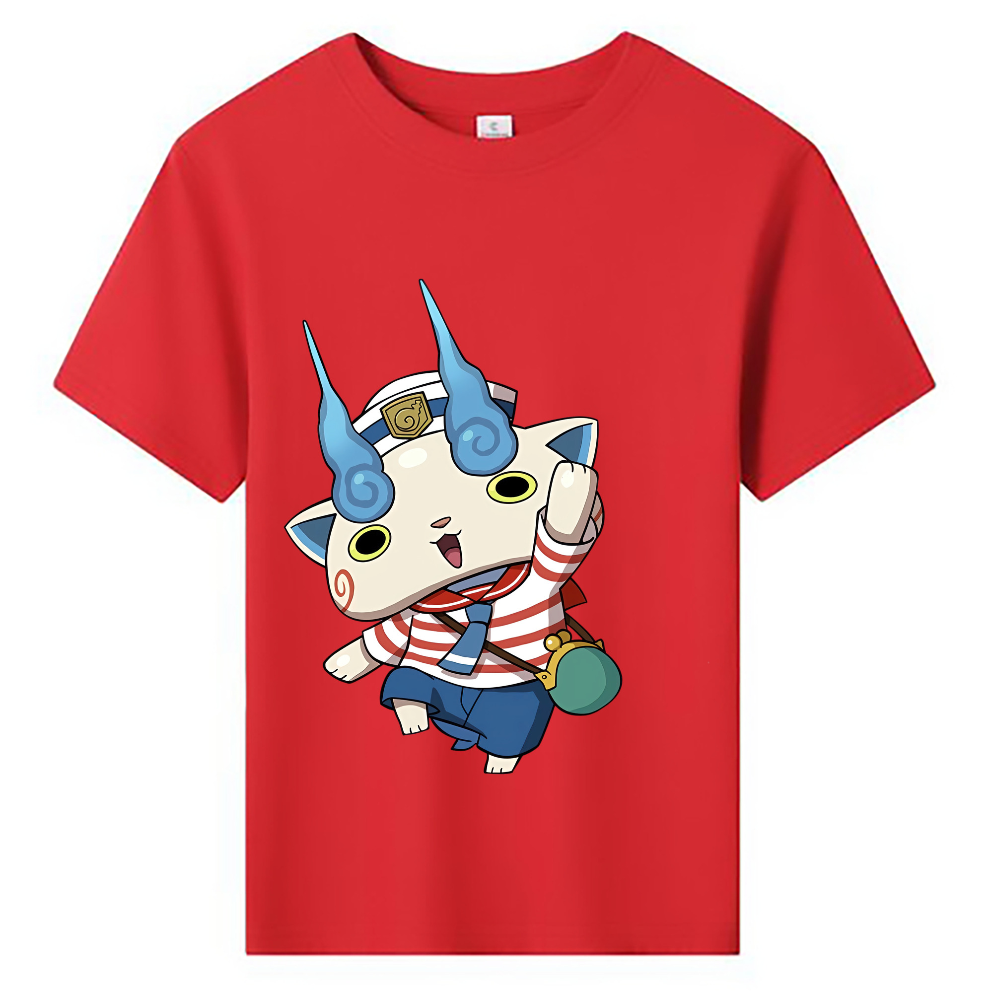 （画像用） 妖怪ウォッチ Yo-kai Watch 綿100％キッズTシャツ（フロントプリント）