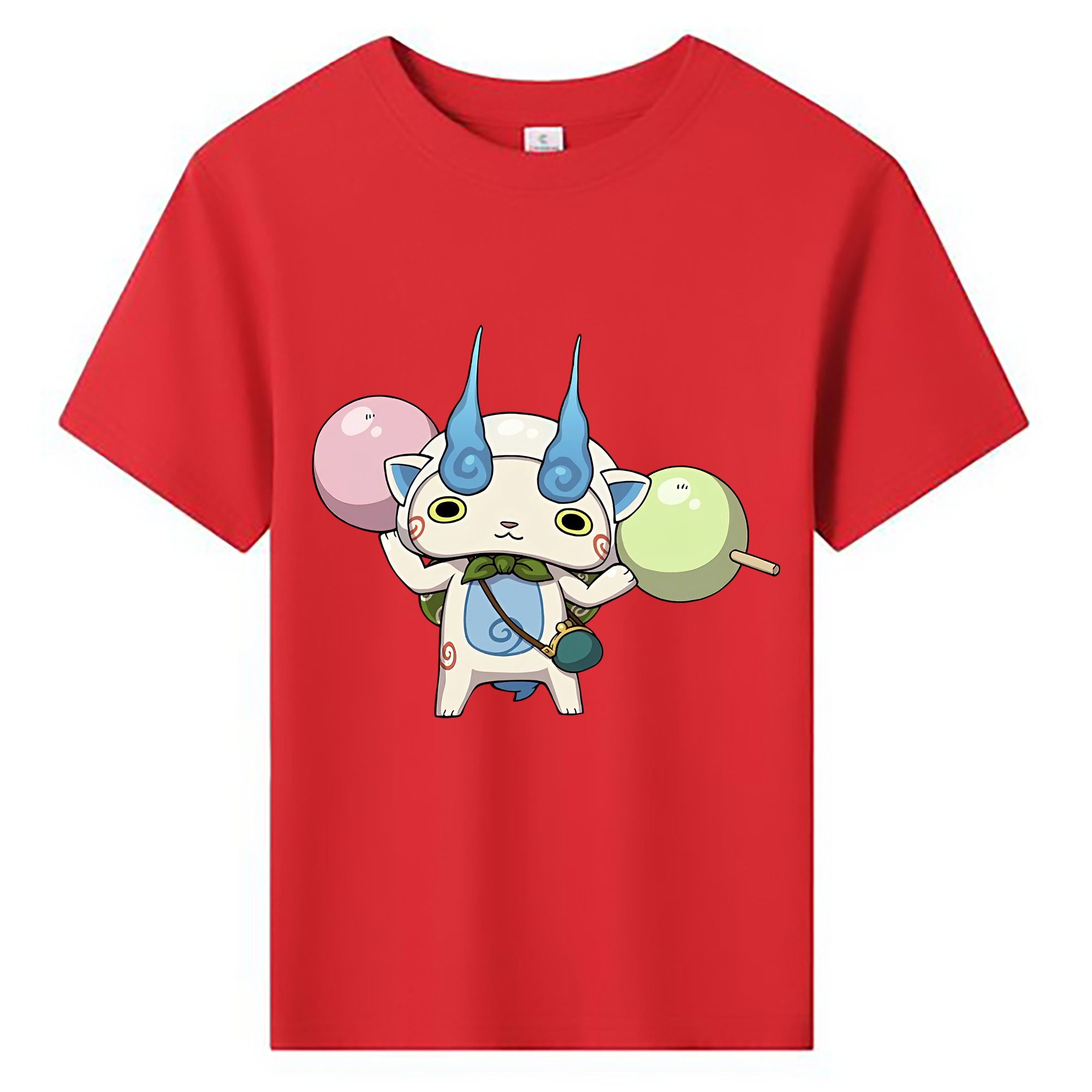 （画像用） 妖怪ウォッチ Yo-kai Watch 綿100％キッズTシャツ（フロントプリント）
