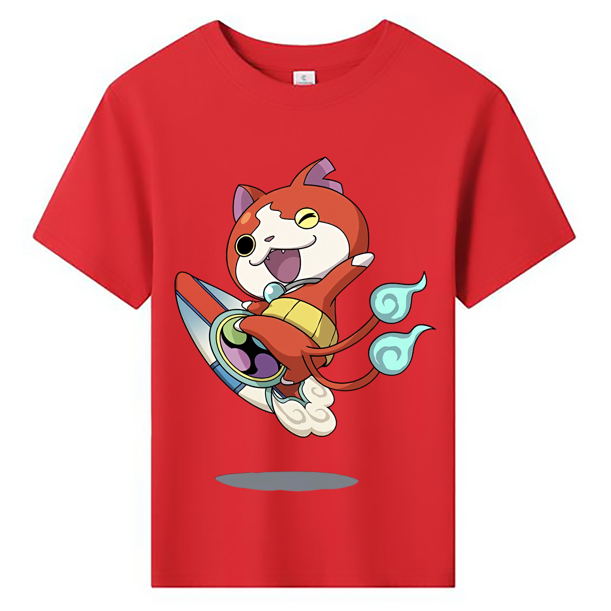 （画像用） 妖怪ウォッチ Yo-kai Watch 綿100％キッズTシャツ（フロントプリント）