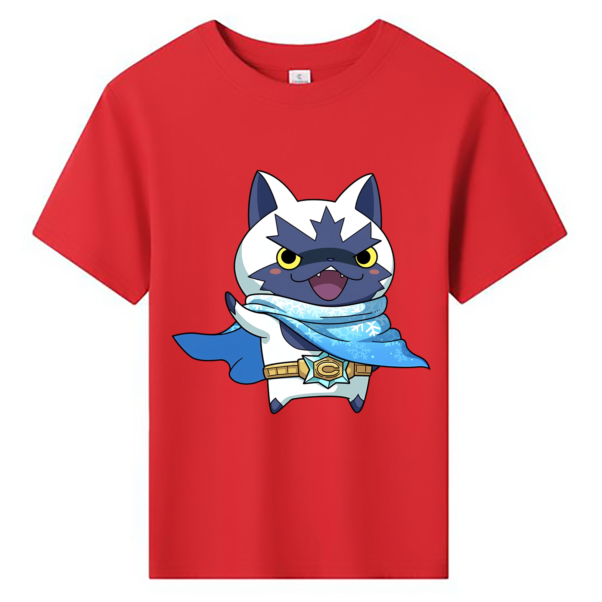（画像用） 妖怪ウォッチ Yo-kai Watch 綿100％キッズTシャツ（フロントプリント）