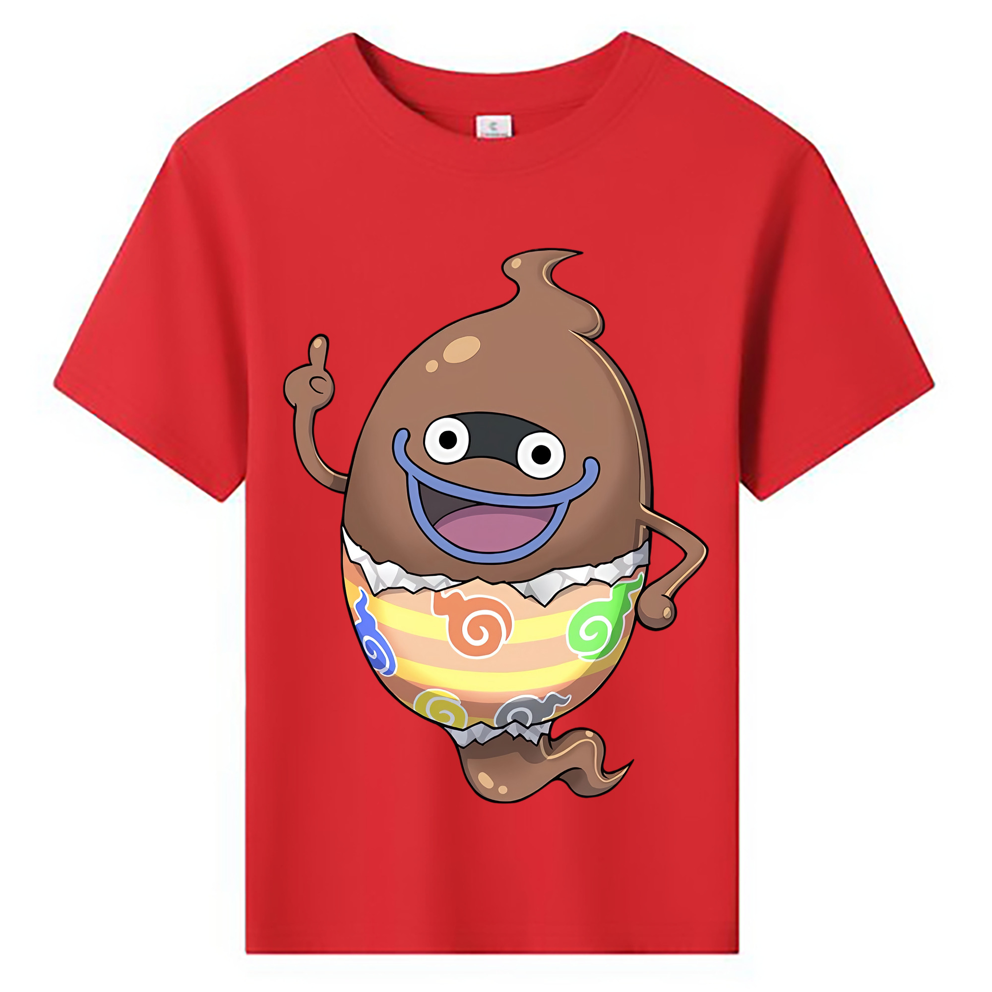 （画像用） 妖怪ウォッチ Yo-kai Watch 綿100％キッズTシャツ（フロントプリント）