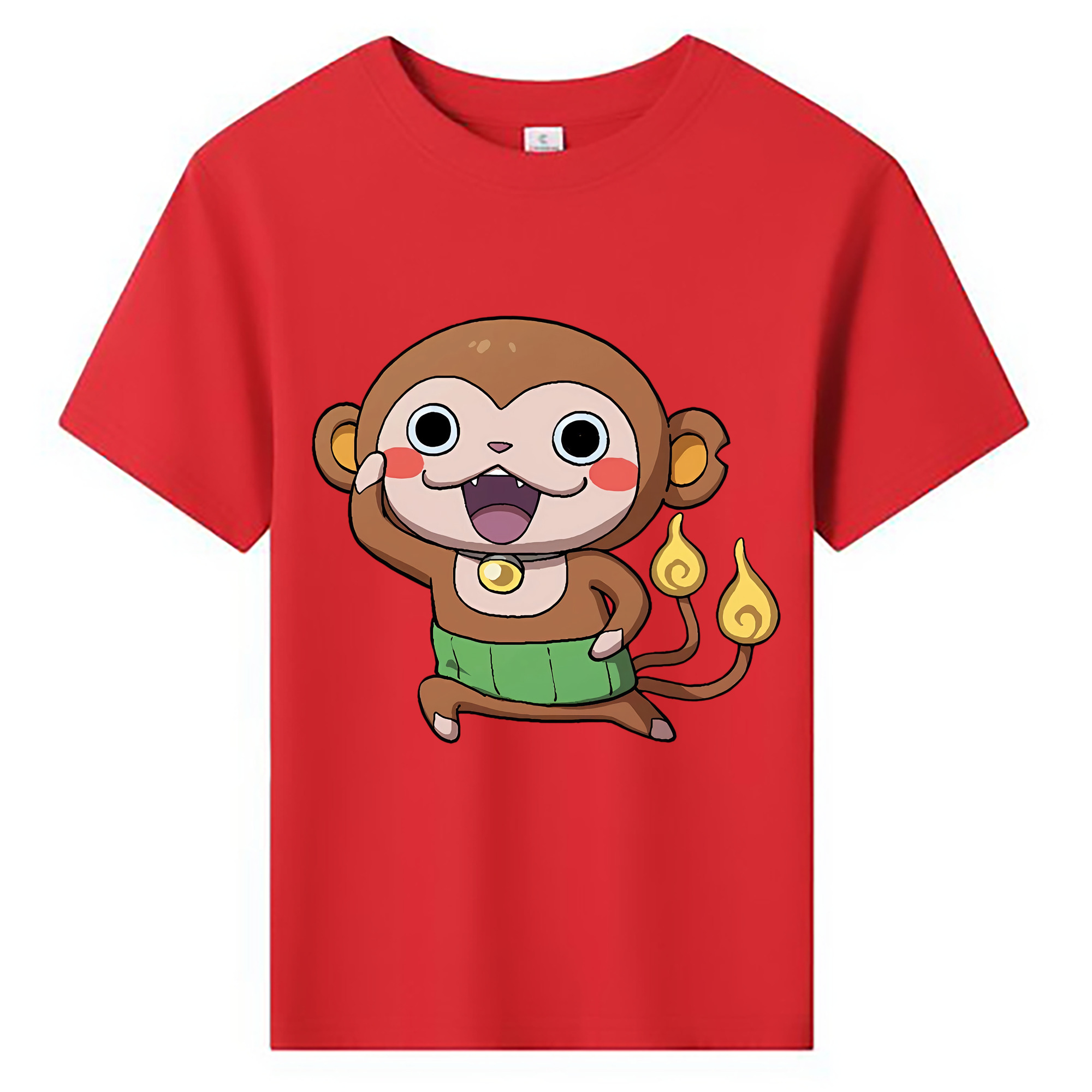 （画像用） 妖怪ウォッチ Yo-kai Watch 綿100％キッズTシャツ（フロントプリント）